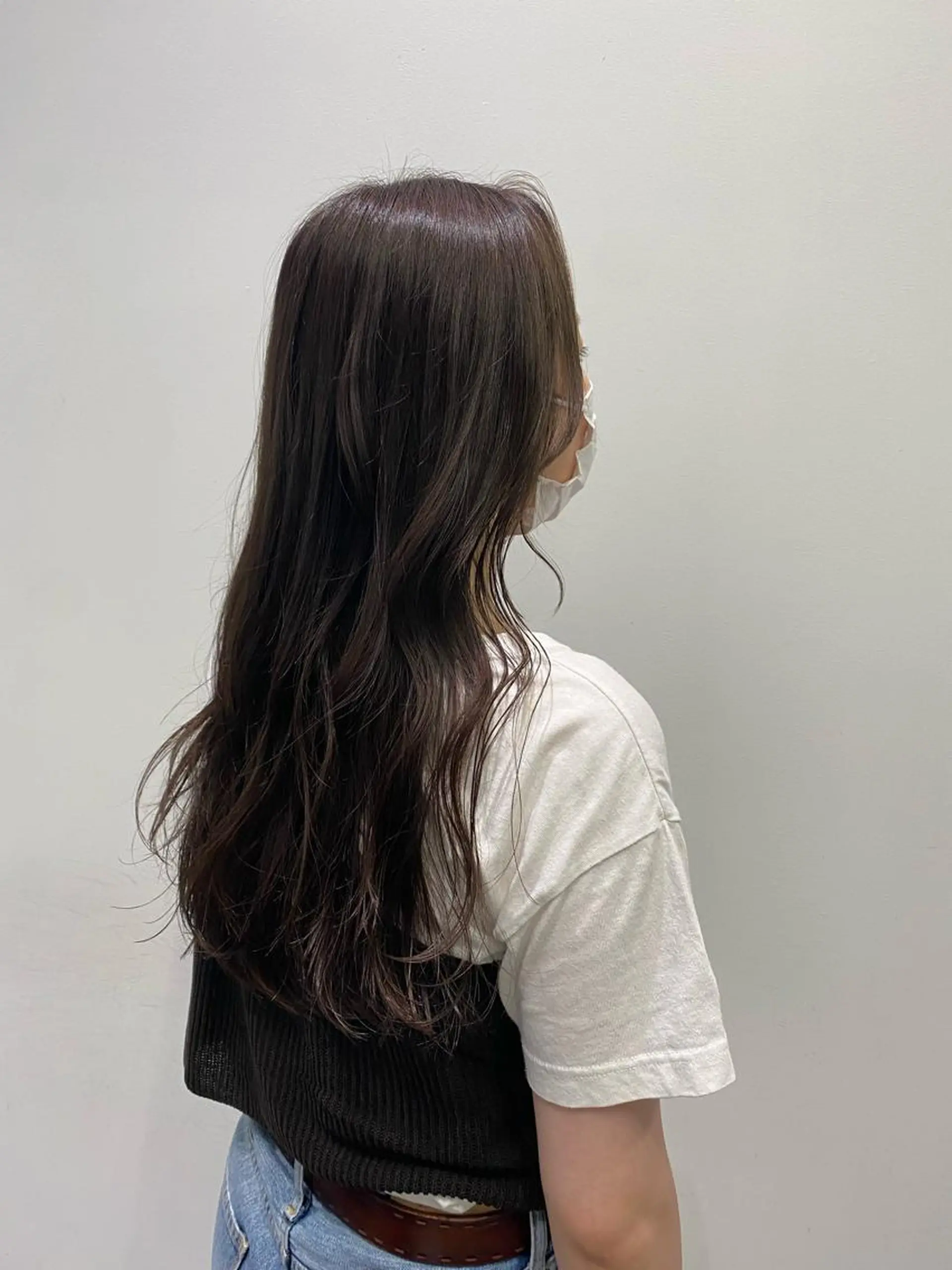 ロング カラー ベージュカラー オリーブベージュ カット ヘアカラー トリートメント ✨透明感カラー✨ 🦖佐々木未来🦕のヘアスタイル