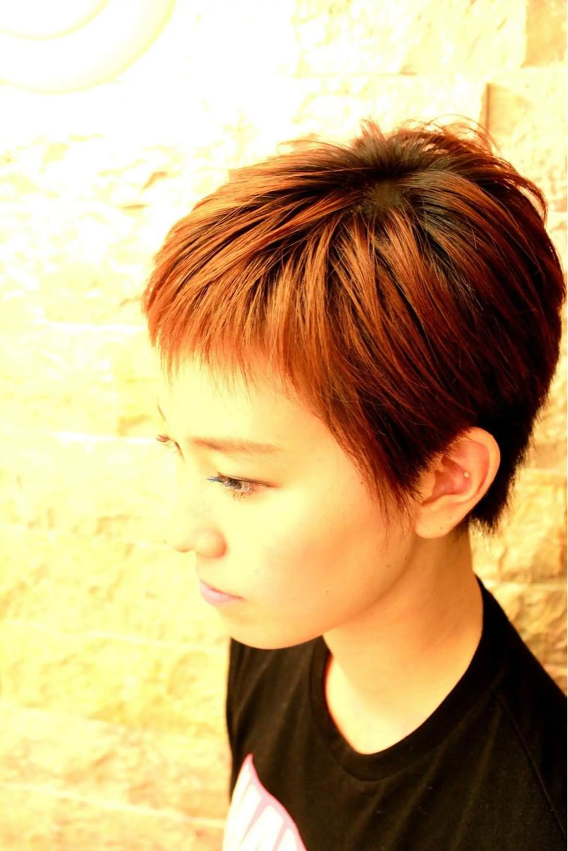 ショート 河内 崇純のヘアスタイル