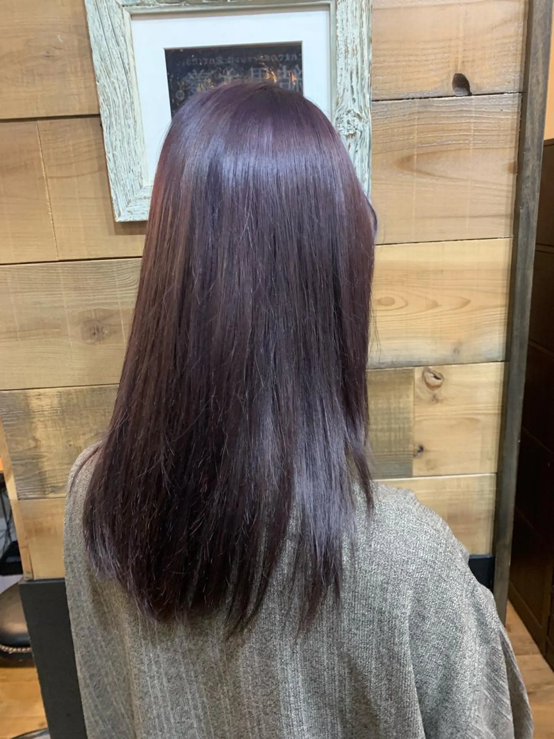 ロング カラー ブリーチ 透明感カラー トリートメント SHIAN 八王子👼鬼塚さやかのヘアスタイル