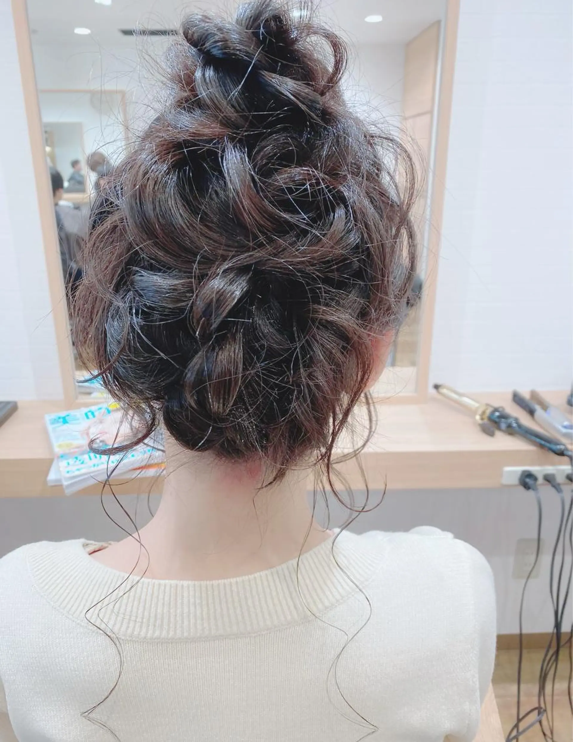 ヘアアレンジ お団子ヘア ヘアセット GRANLUSSO 〜グランルッソ駅前店所属・木口 嘉美のヘアスタイル