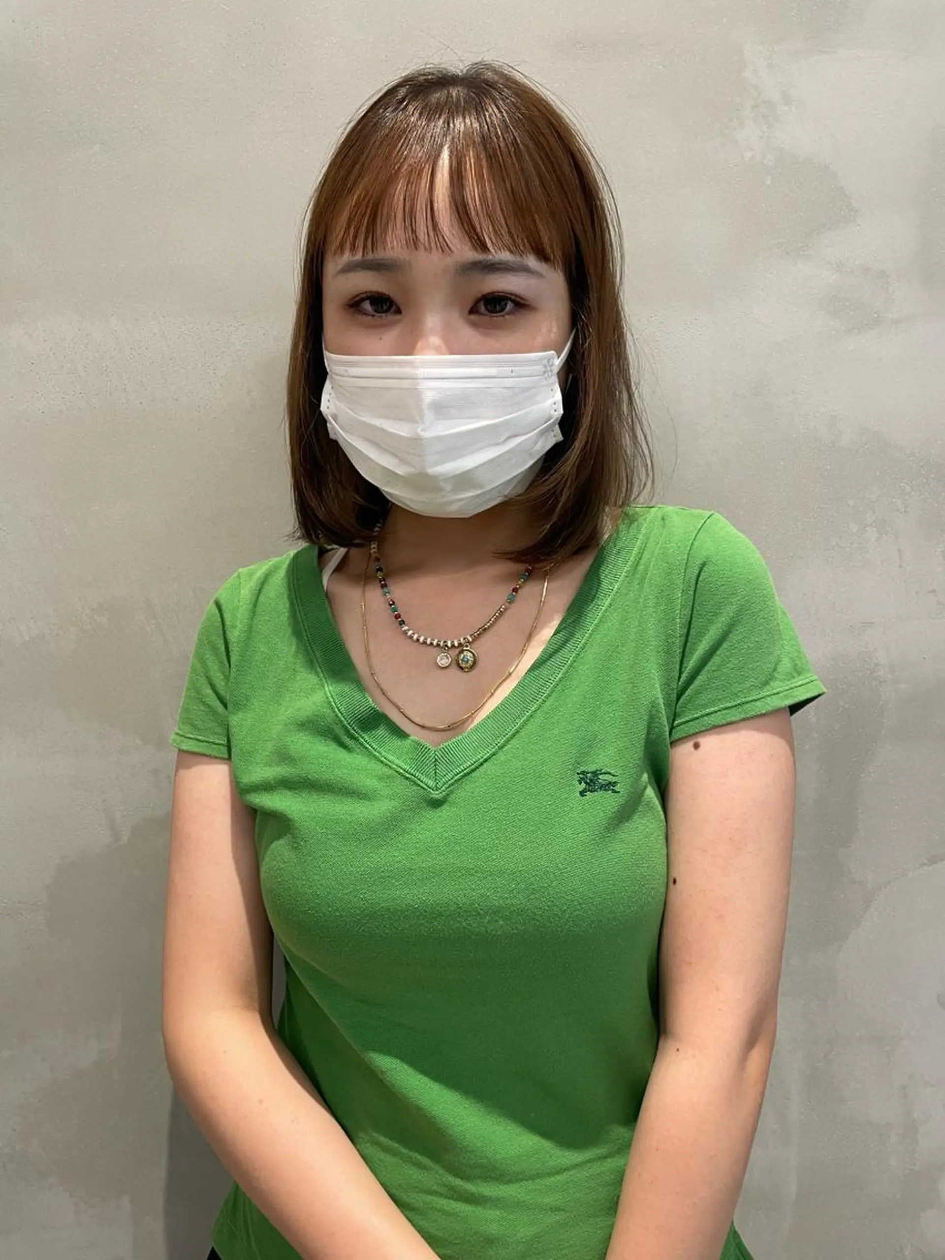 ミディアム wewe: momoeのヘアスタイル