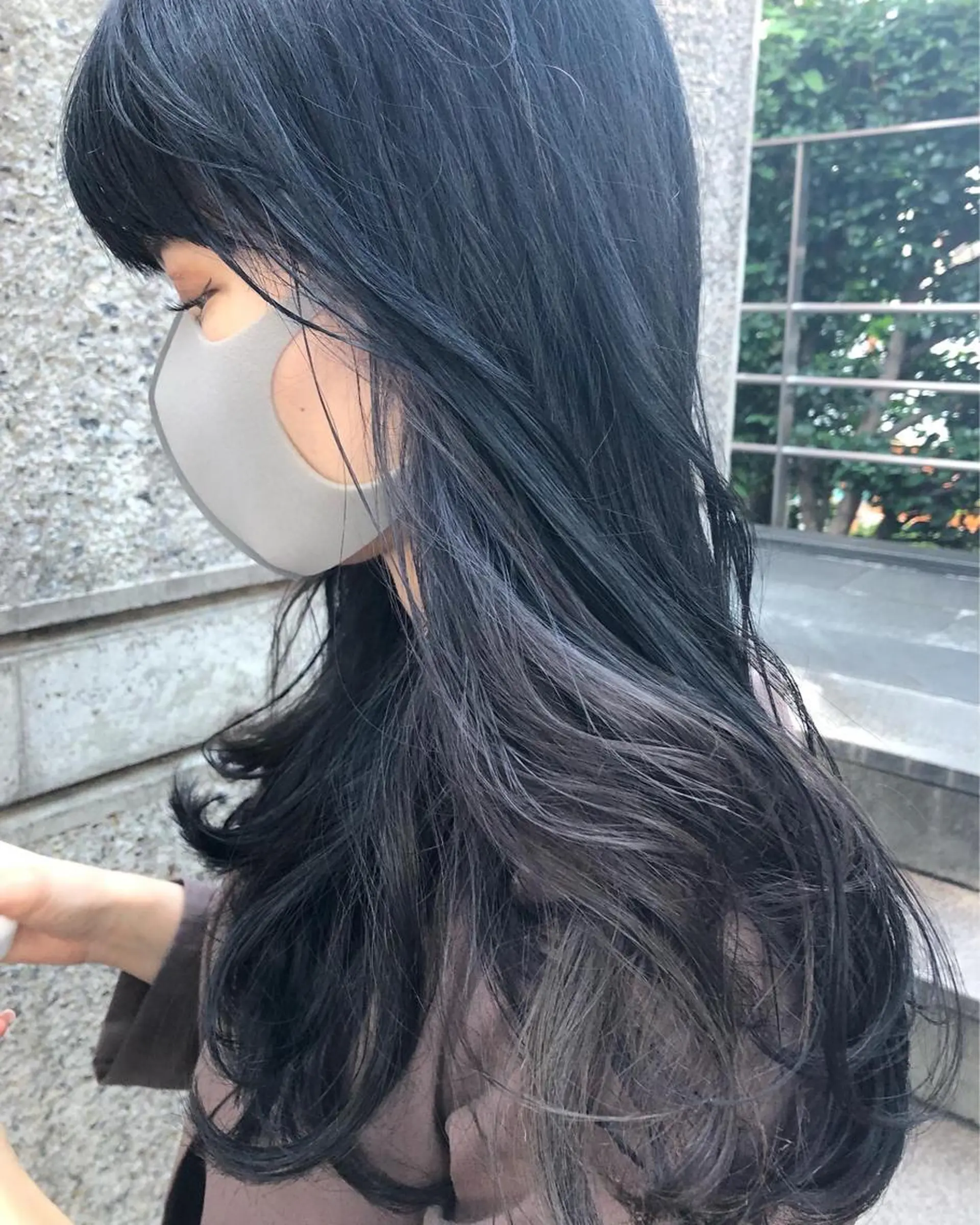 セミロング カラー ヘアアレンジ ヘアカラー ainico+所属・メンズ特化✂️栗原 侑也のヘアスタイル