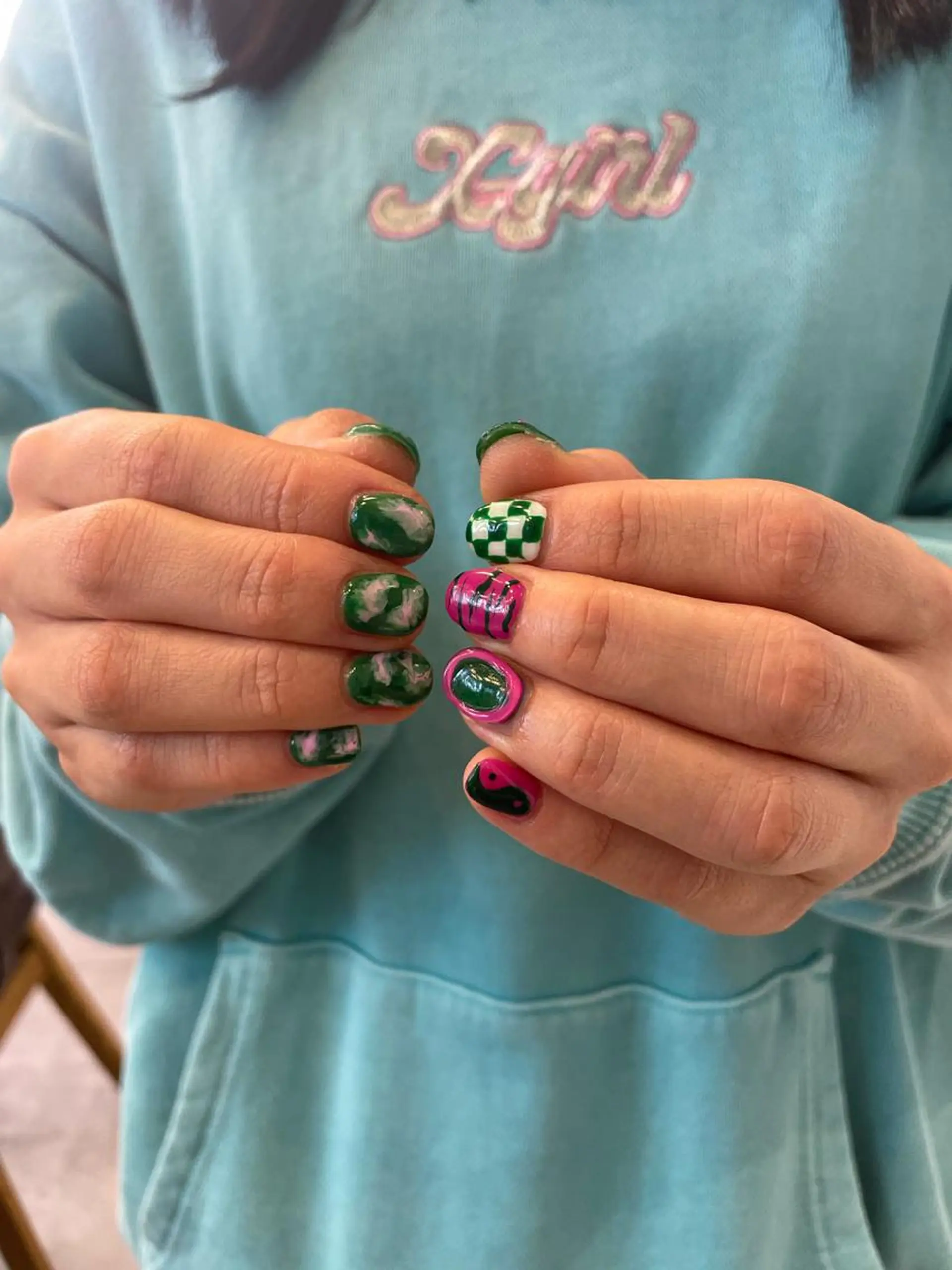 ネイル ハンドネイル hair&nail ☯️アイリ☯️のネイルデザイン