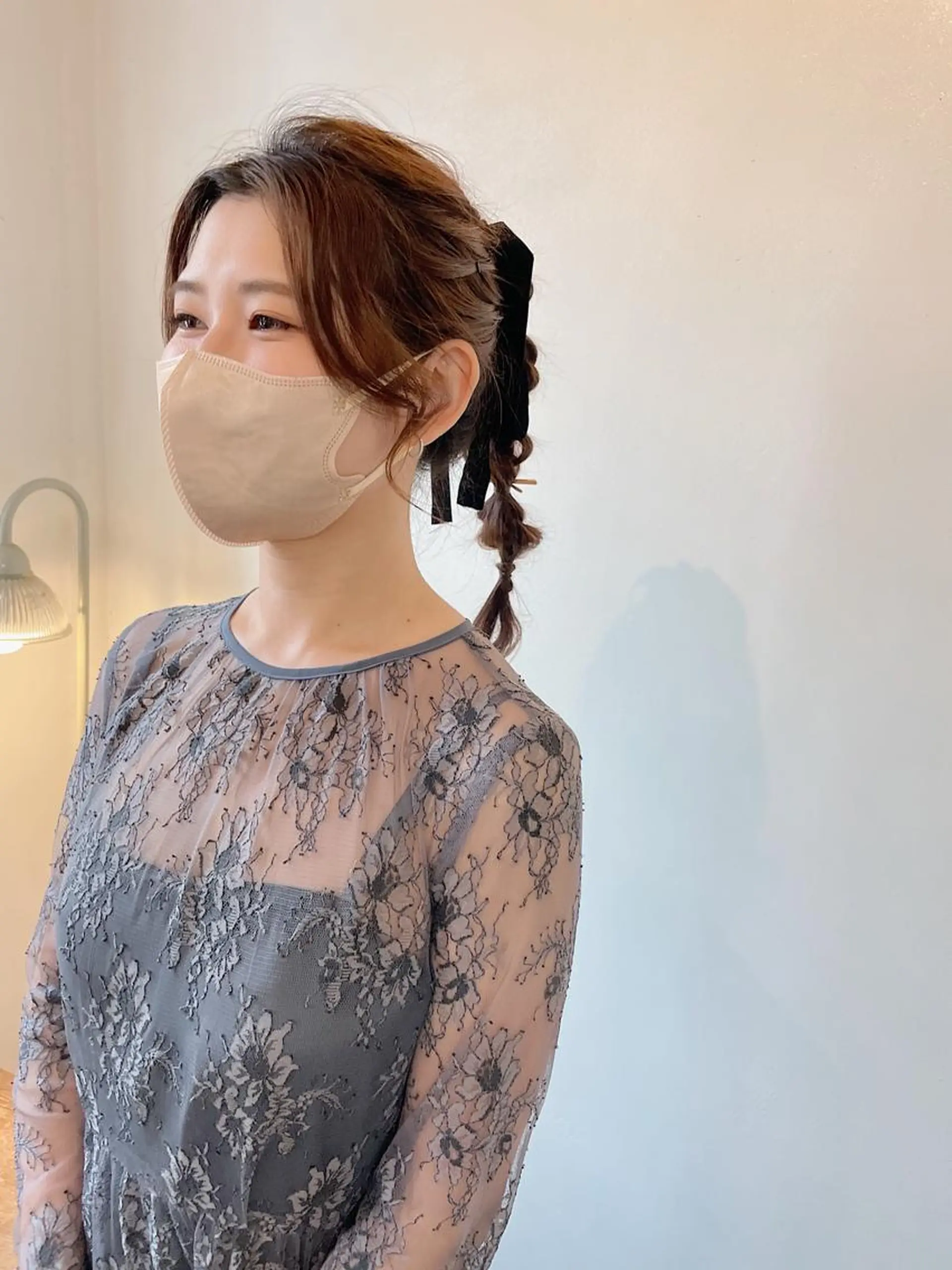 ロング ヘアアレンジ ヘアセット h a k u 大倉 卓人のヘアスタイル