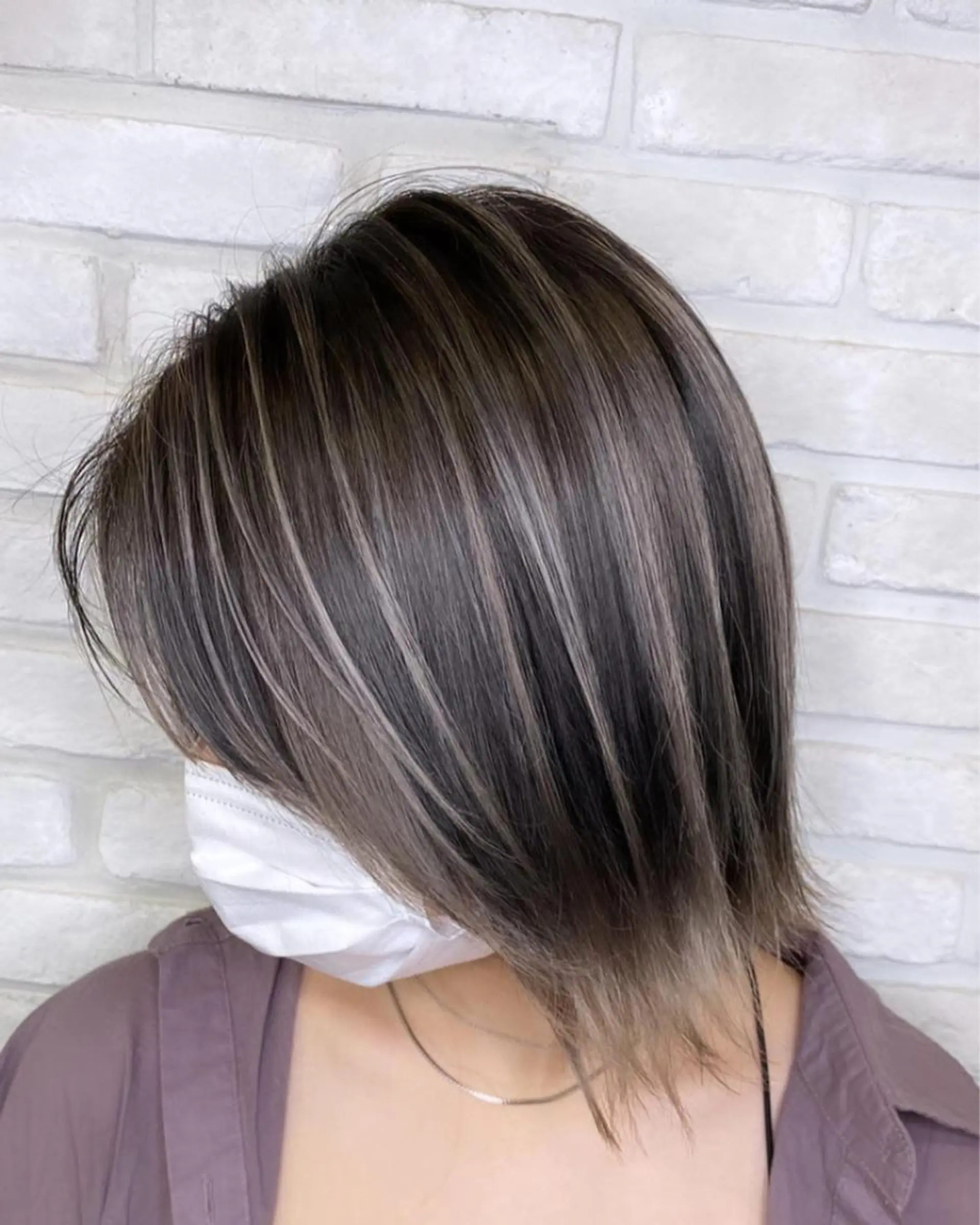 ショート カラー ハイライトカラー ハイライト Coeur所属・いち かのヘアスタイル