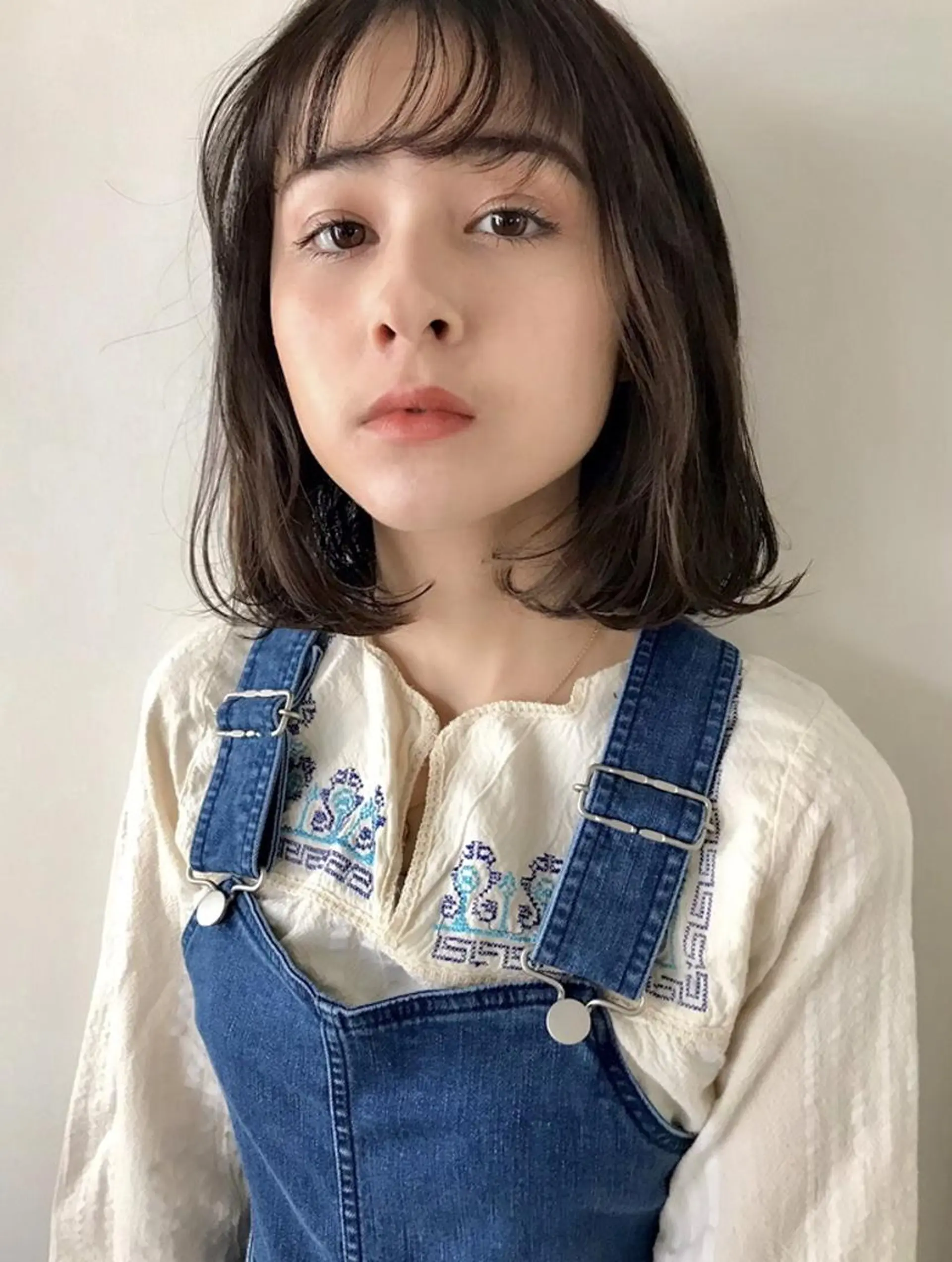 ミディアム カラー 韓国/髪質改善💘 櫻井かれんのヘアスタイル