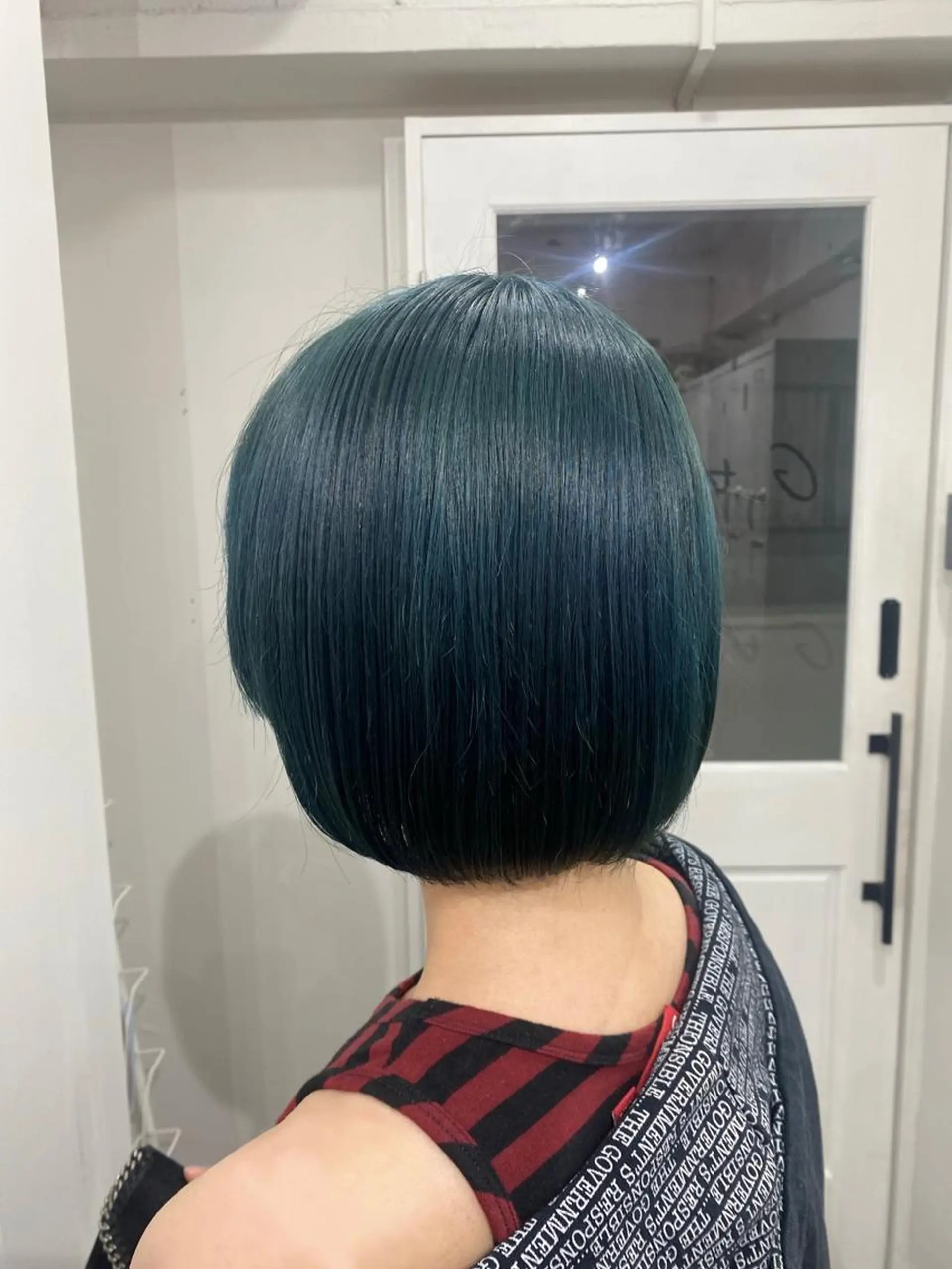 セミロング カラー ブリーチ ヘアカラー トリートメント ヘアセット 楓🦋韓国系レイヤー / 透明感カラー🤍のヘアスタイル