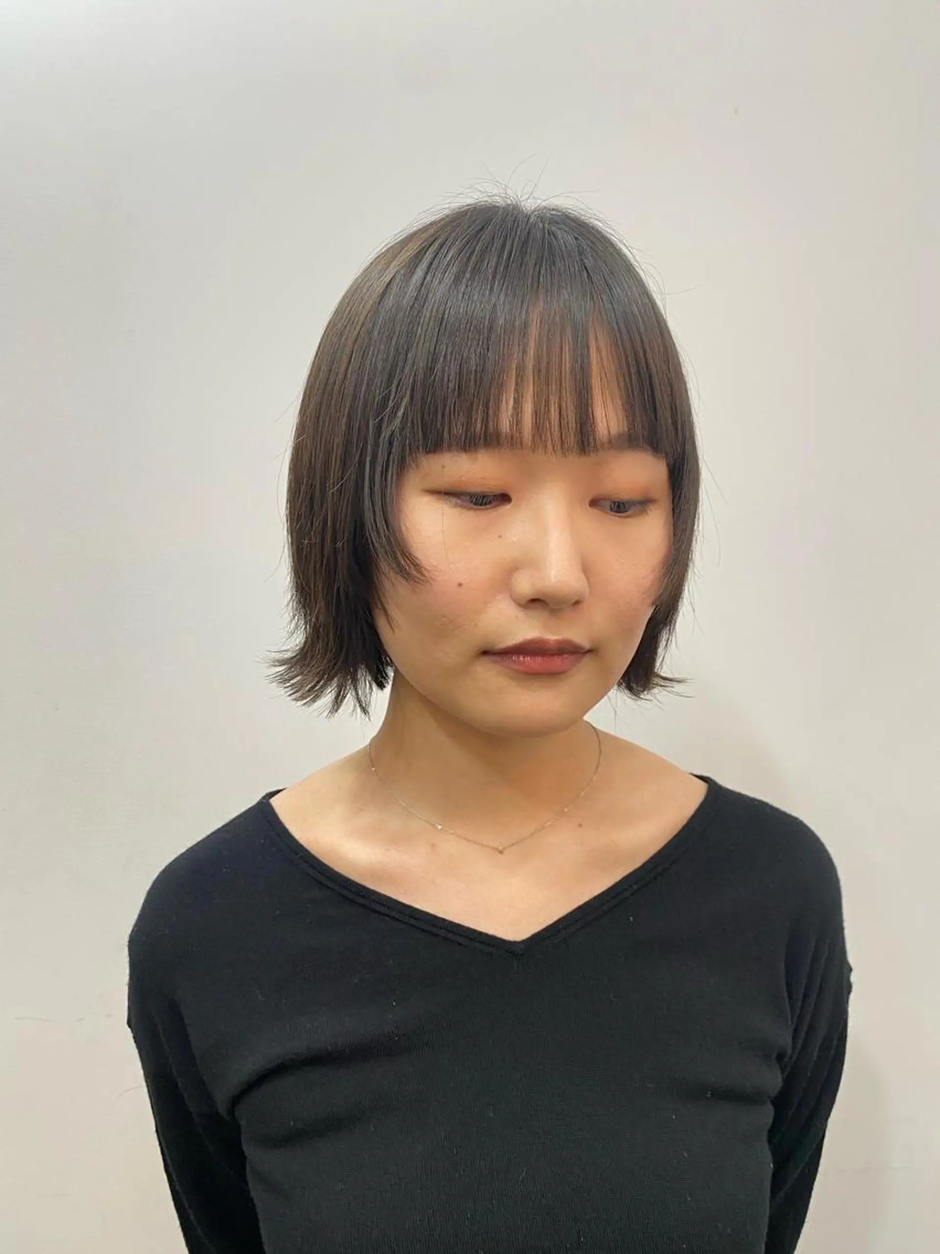 ミディアム カット トリートメント ブリーチカラー急募✨ KENICHIのヘアスタイル