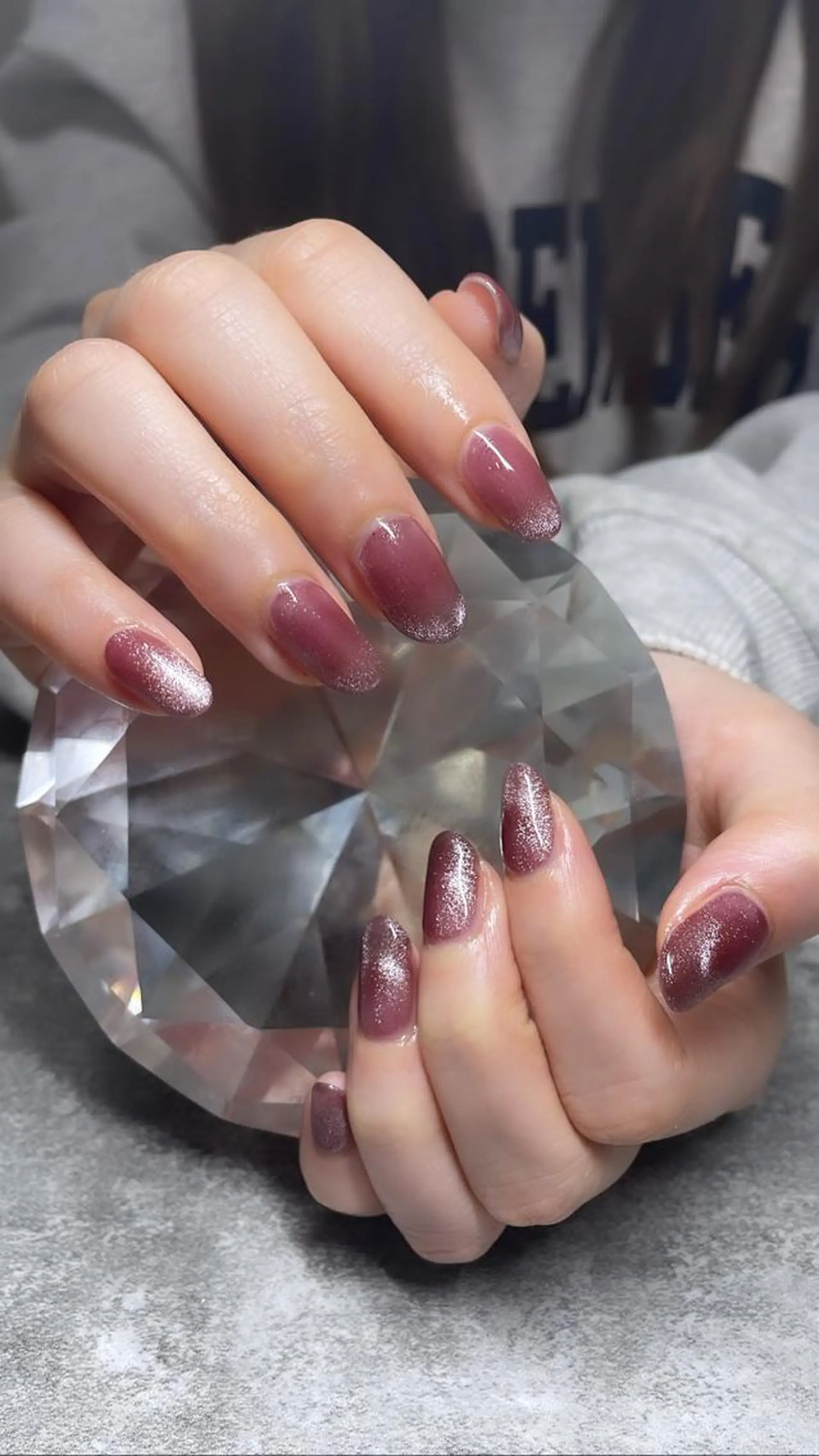 ネイル マグネットネイル ハンドネイル shark_nail Aのネイルデザイン