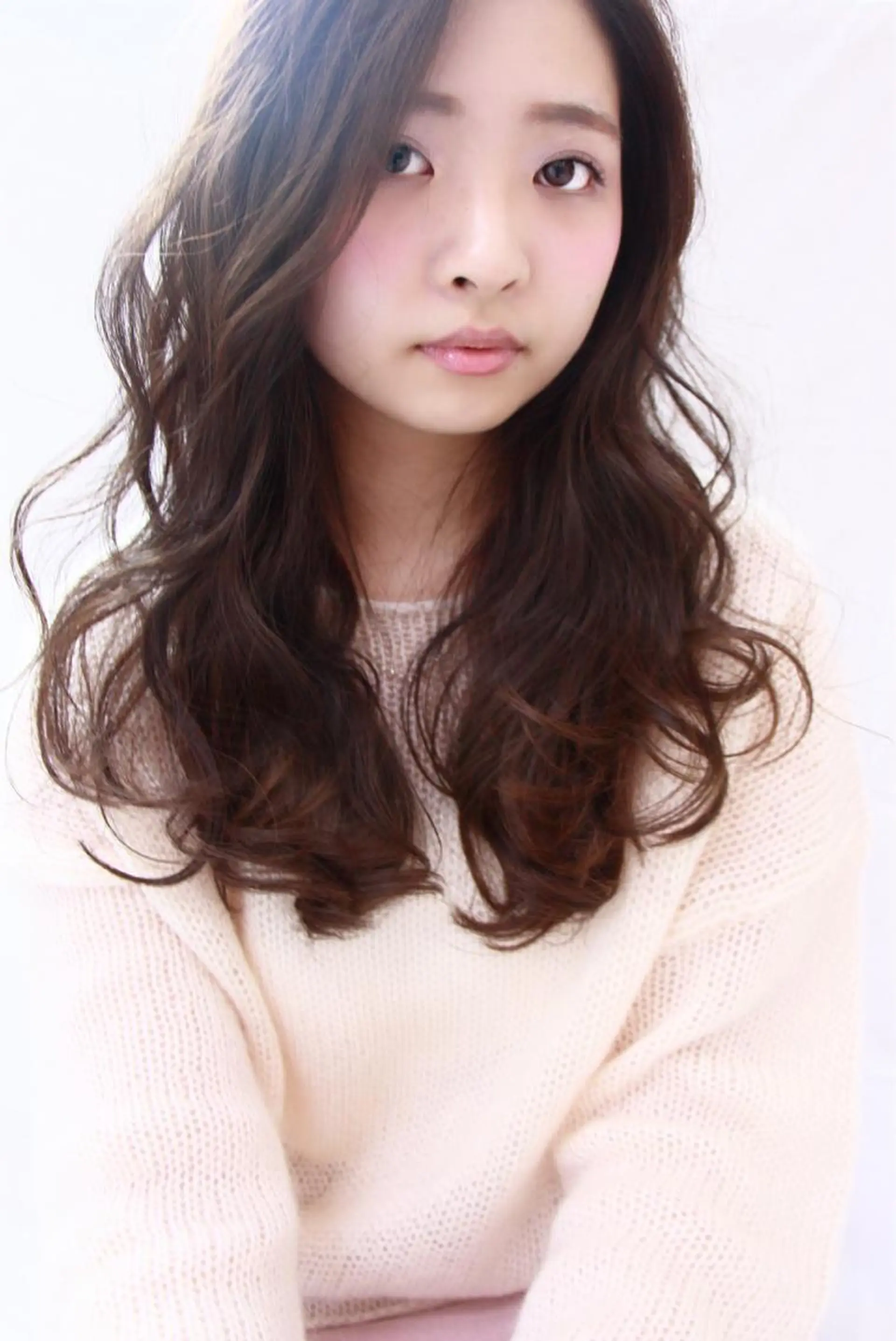 ロング カラー ヘアアレンジ ベージュカラー イルミナカラー NOW･インパルス所属・【滝川市 美容師】 髙橋昌也のヘアスタイル