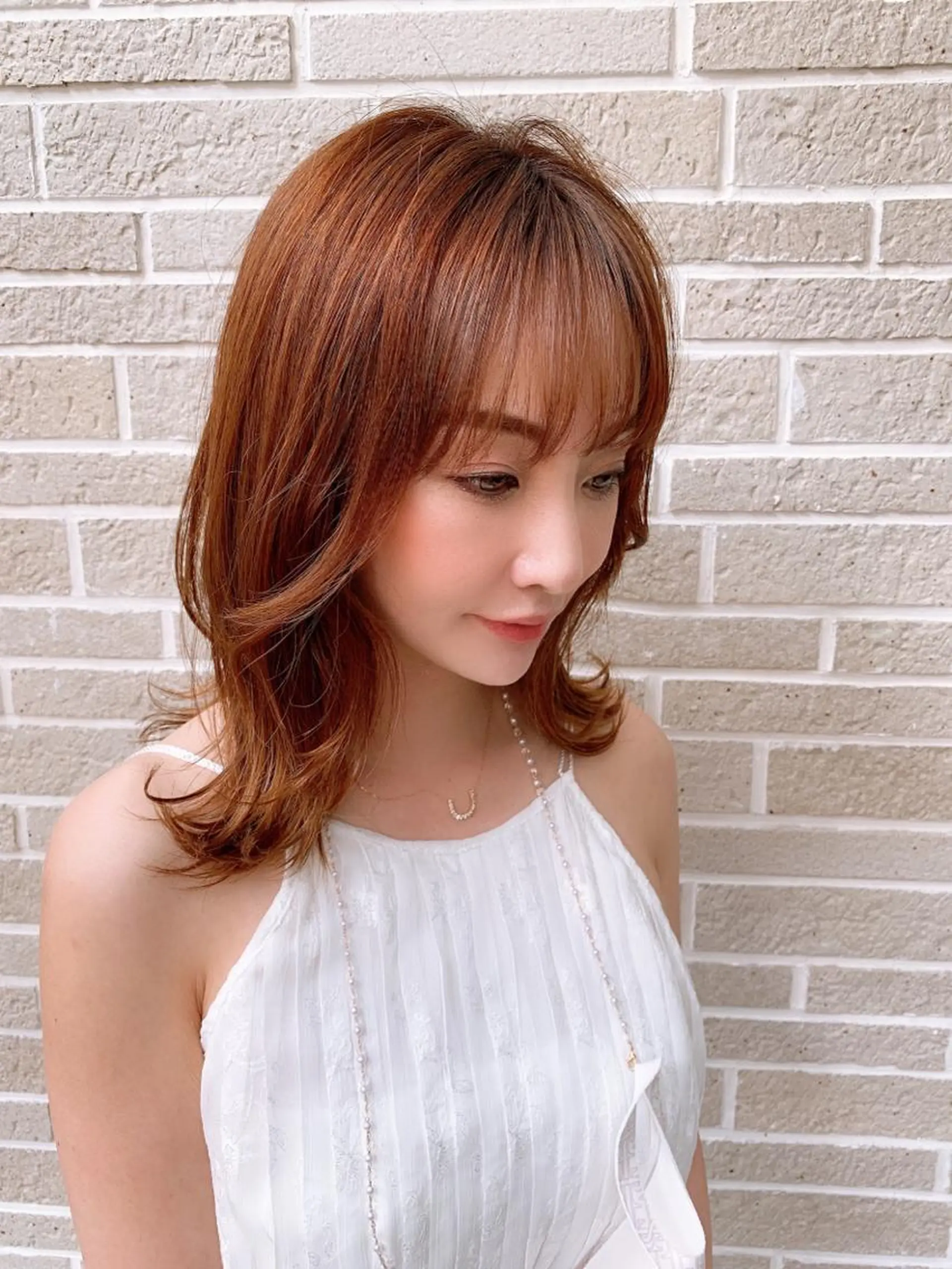 ミディアム ヘアカラー LITTLE _KATOのヘアスタイル