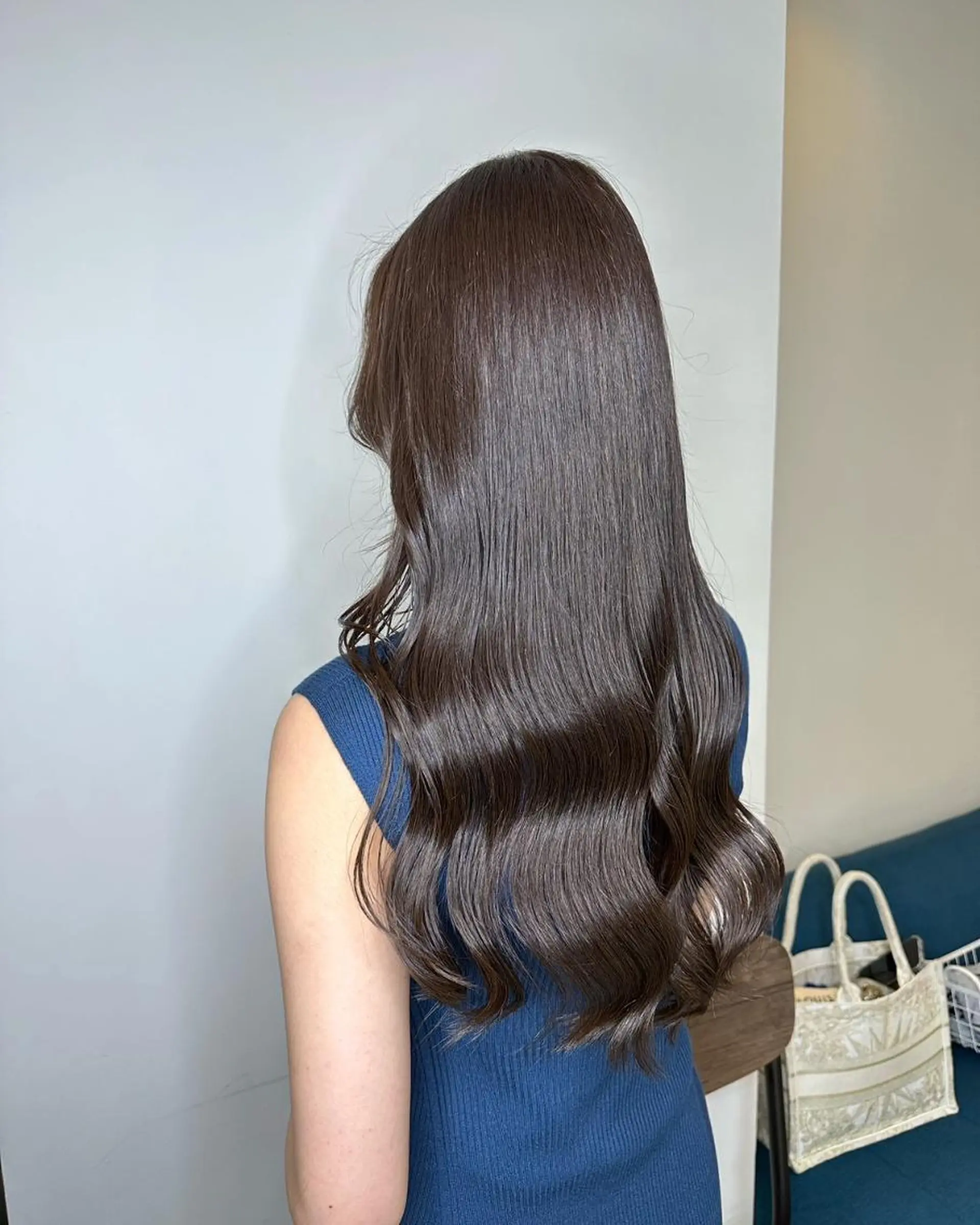 ロング カラー ブリーチ ケアブリーチ ダブルカラー イヤリングカラー ハイライトカラー N°sopo 札幌大通のヘアスタイル