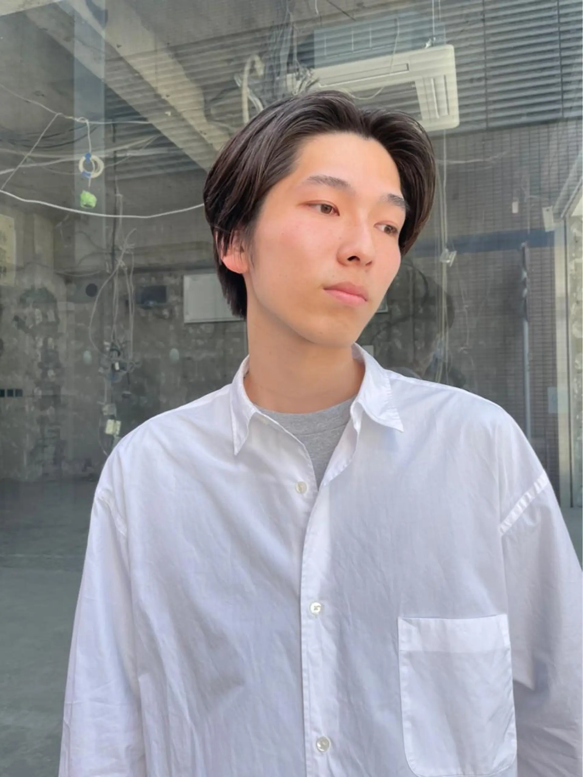 メンズ カット メンズスタイリスト リュウジのヘアスタイル