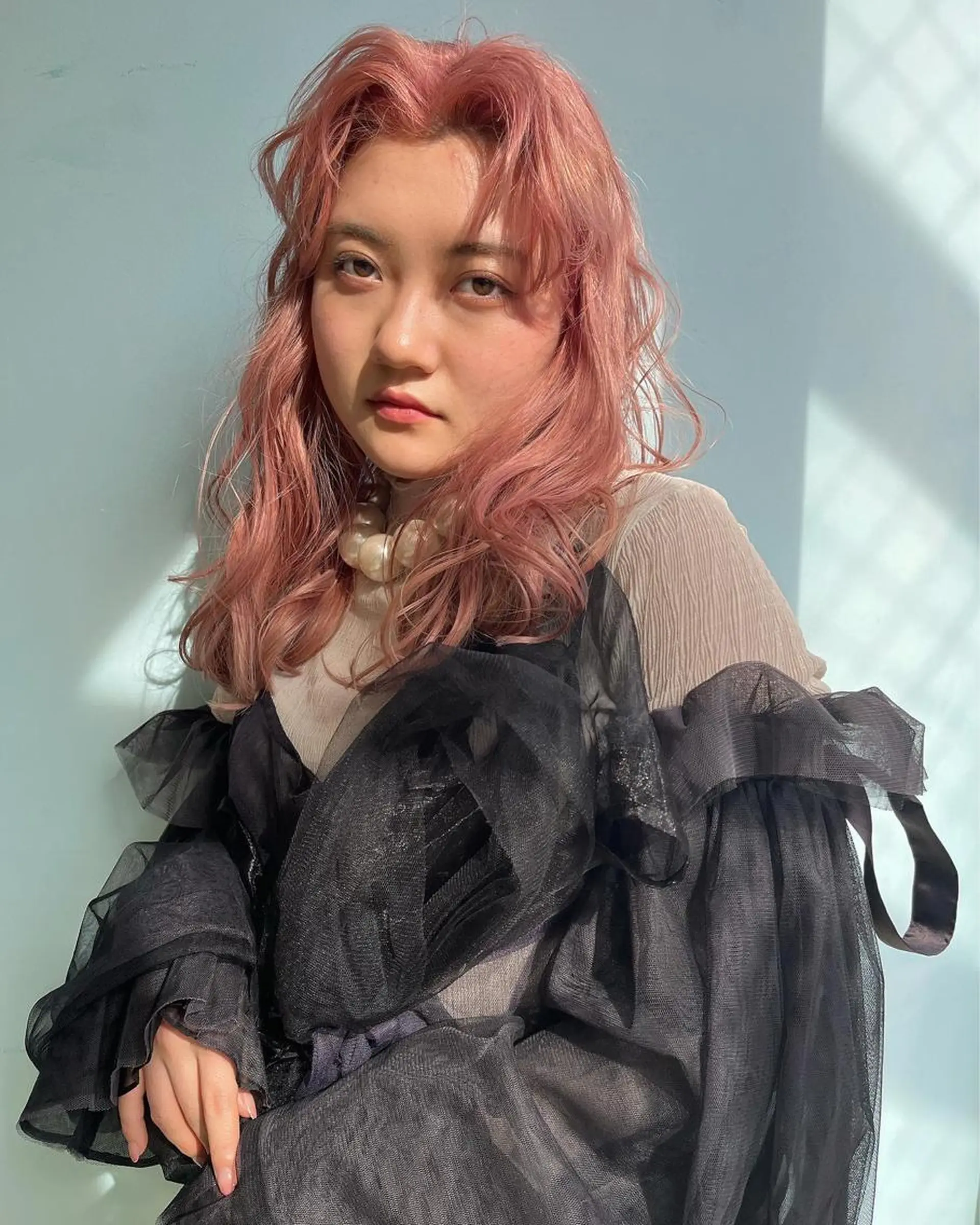 ロング カラー ハイトーン/ショート 村上淳乃🐥のヘアスタイル