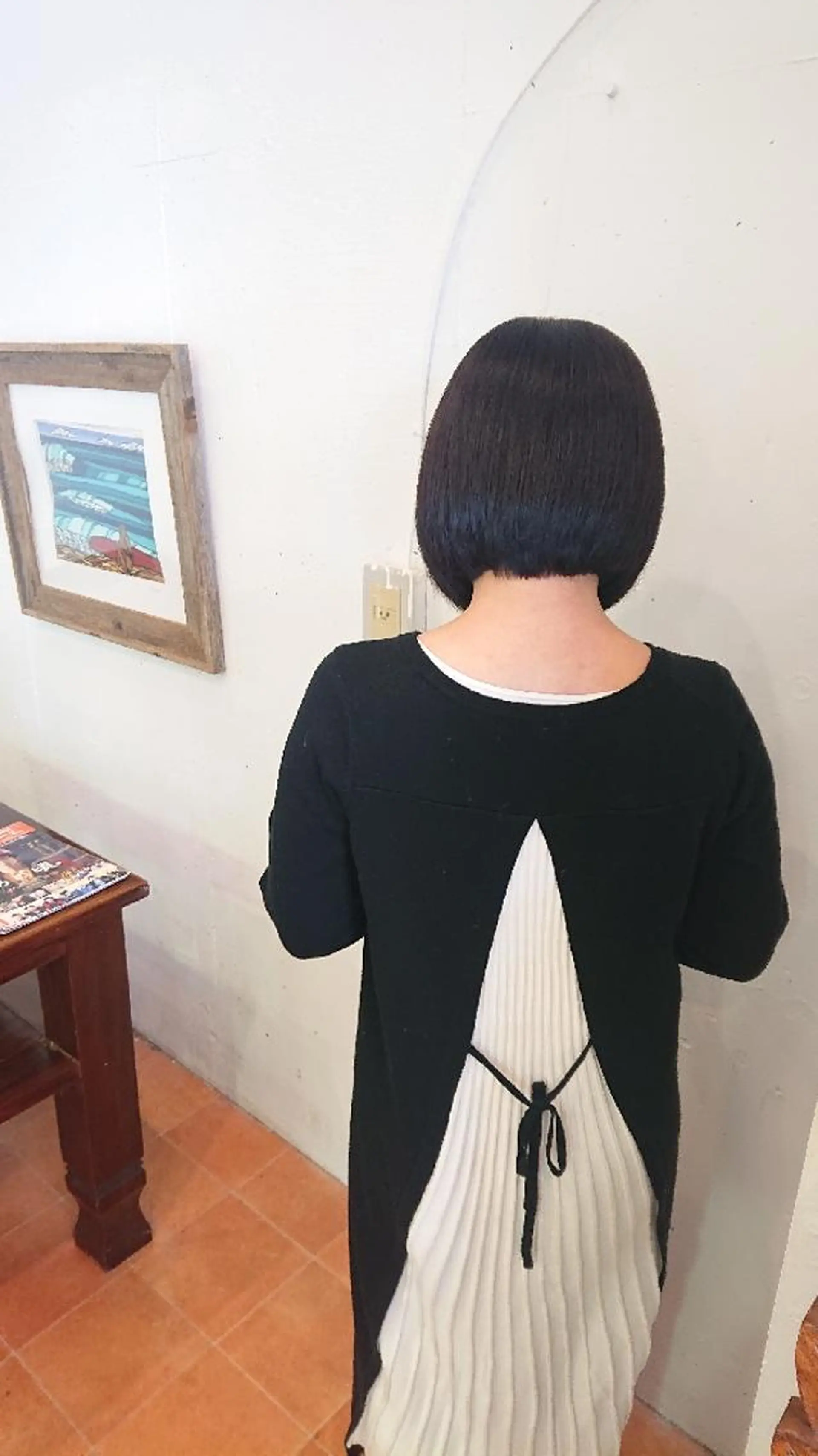 ショート カラー ピンクカラー LINK所属・山口 彩海のヘアスタイル