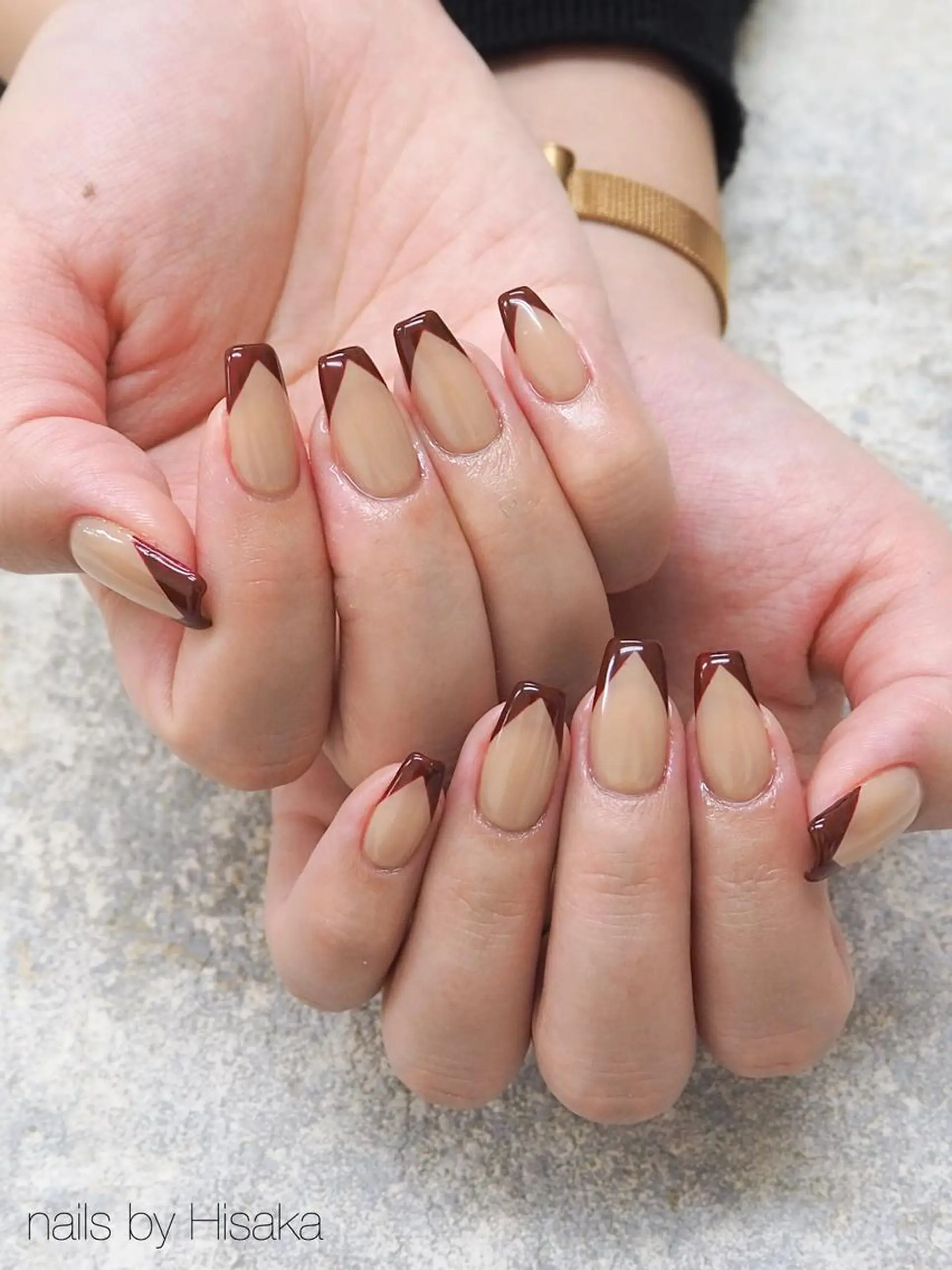 ネイル ハンドネイル Hisaka Mikiのネイルデザイン