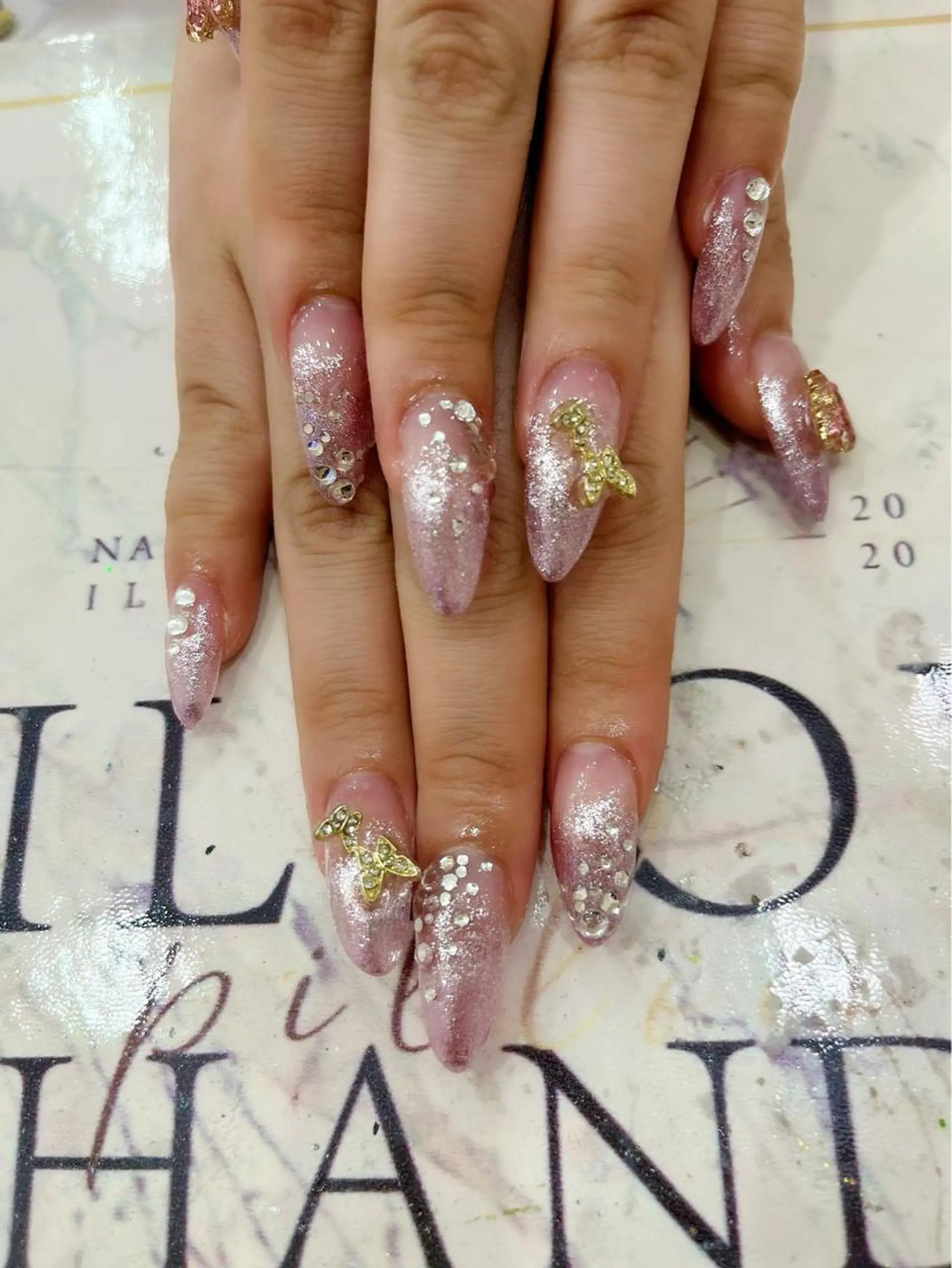 ネイル ジェルネイル オフィスネイル Risa ネイルサロンKOTOのネイルデザイン