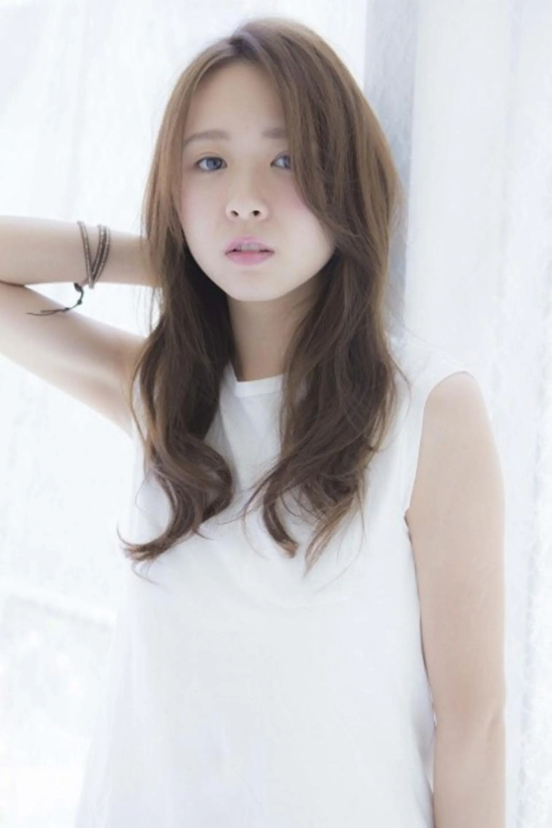 ミディアム カラー ミディアムパーマ アッシュ ベージュカラー ボブ 代表　土屋ヒロユキ ショートカットのヘアスタイル