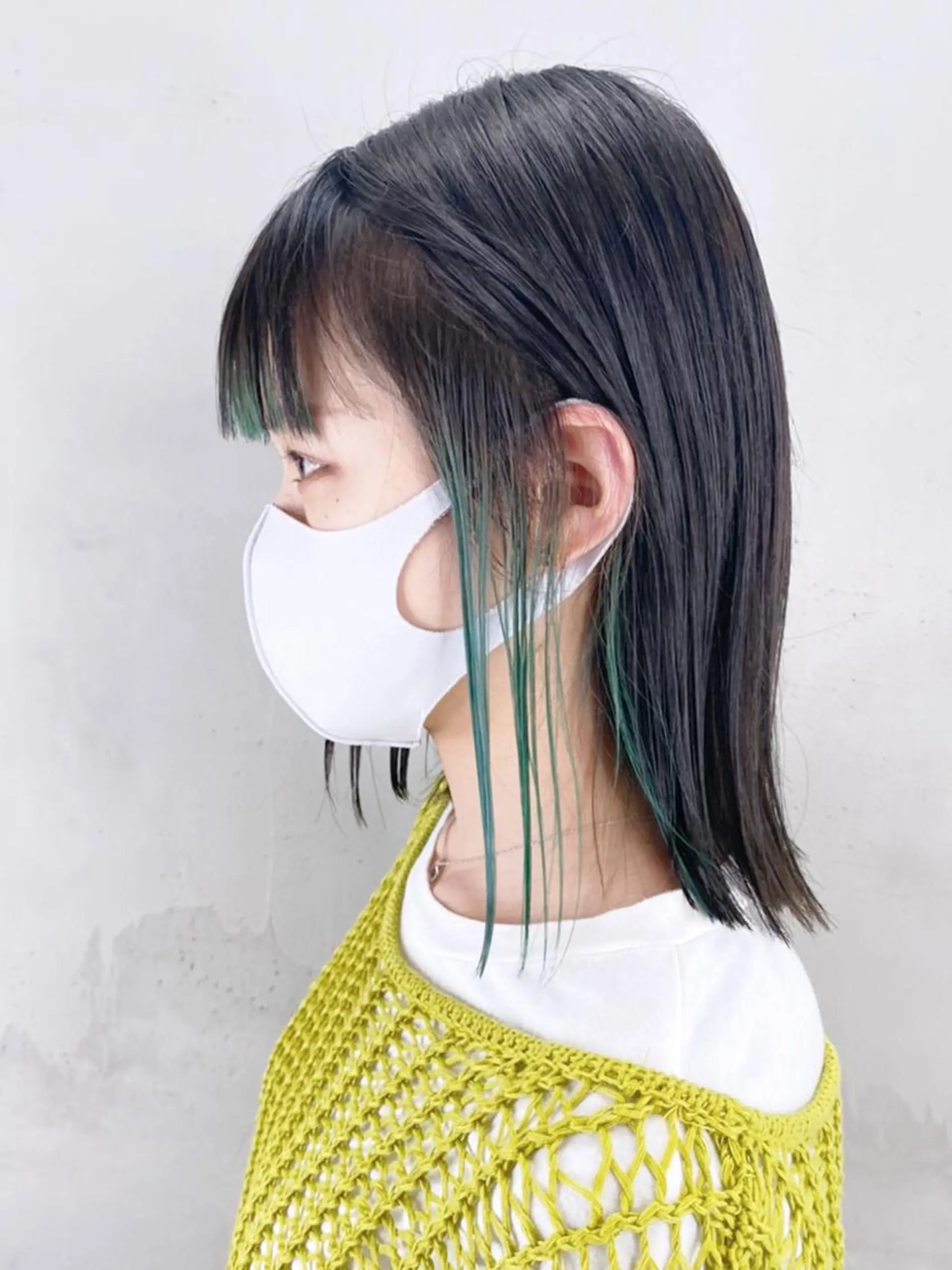 ミディアム カラー ヘアアレンジ パーマ カット ヘアカラー トリートメント ITbyALBUM 八王子店のヘアスタイル