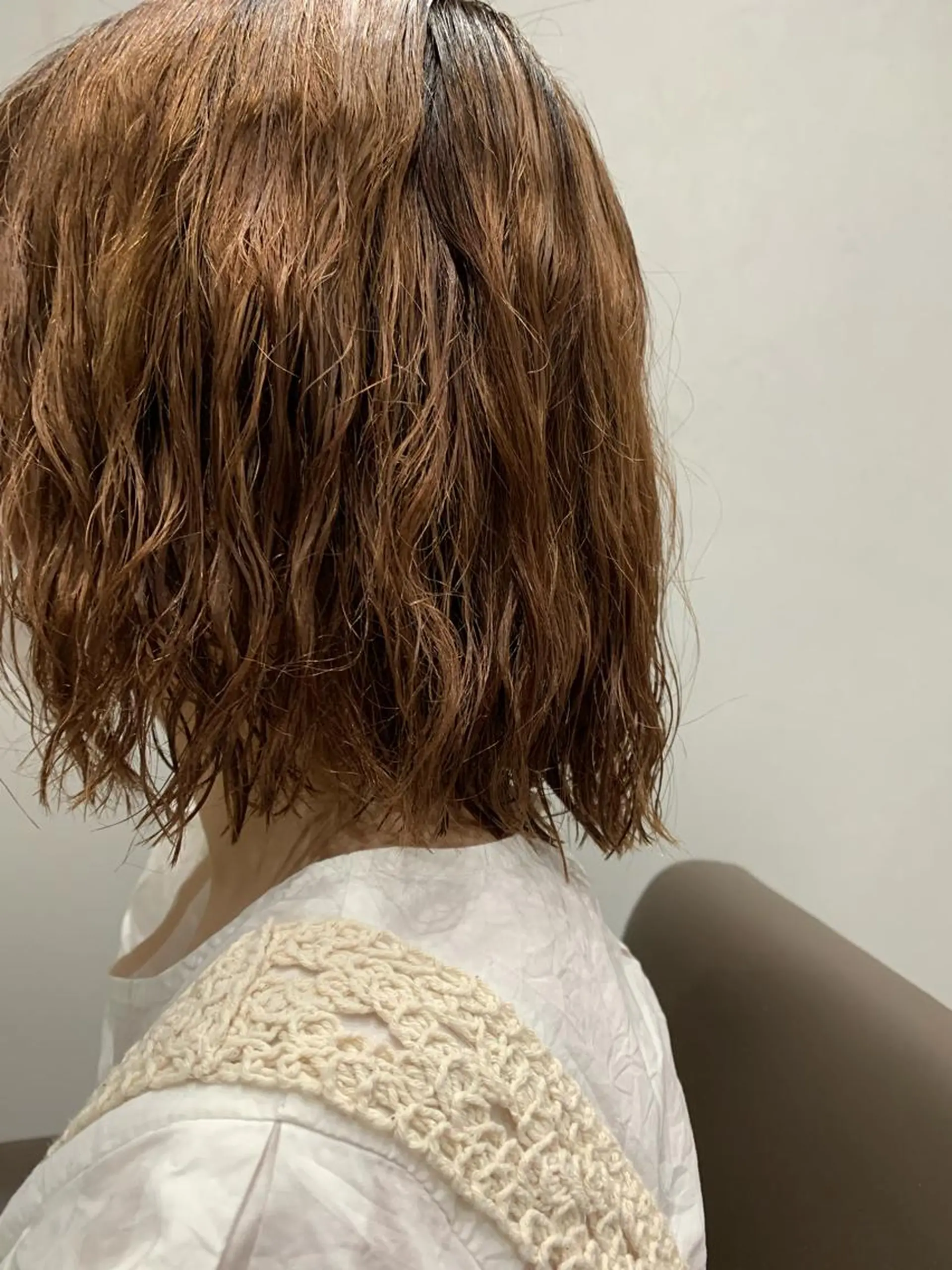 パーマ ボブパーマコテ巻き風 パーマNo1深江秀平のヘアスタイル