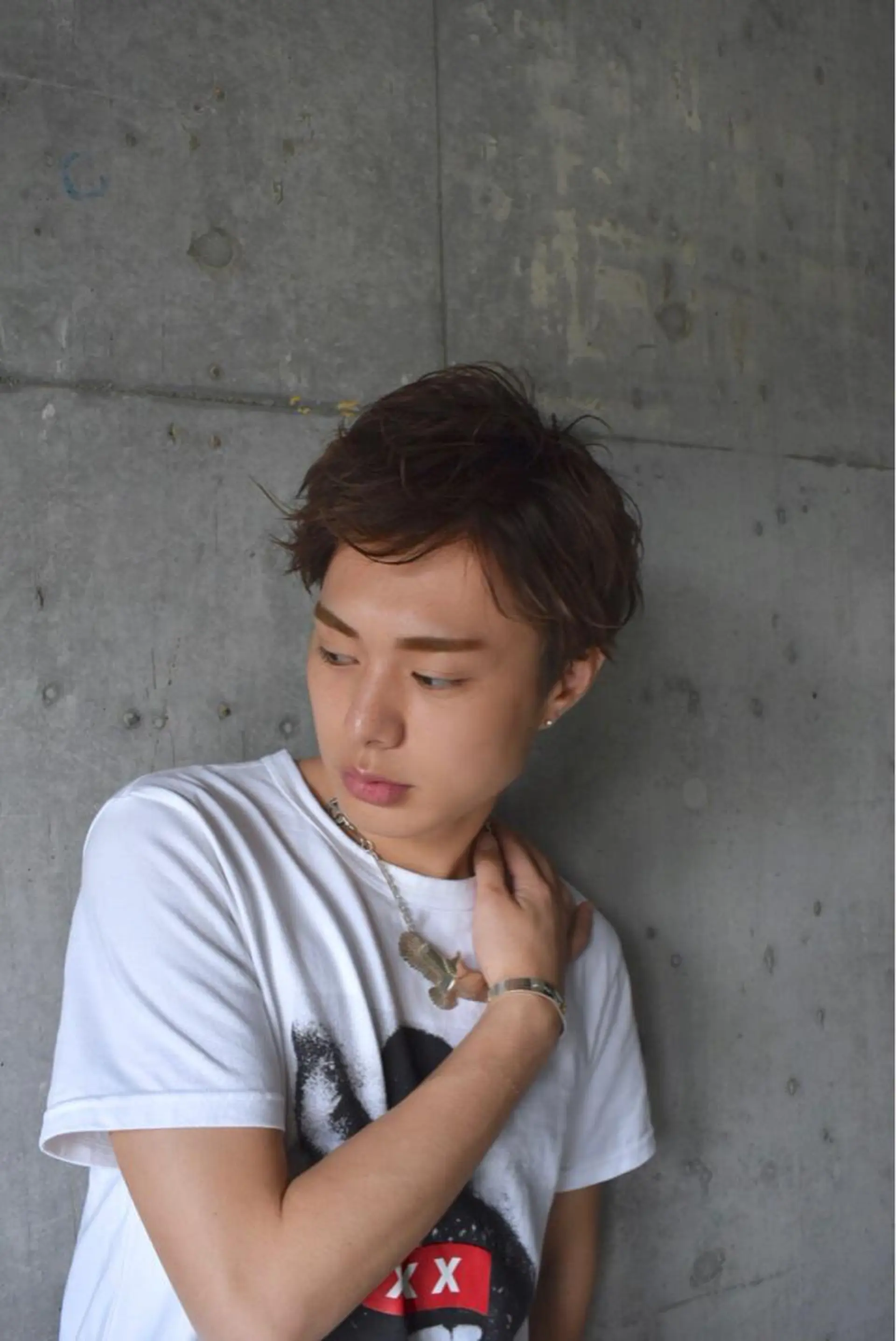 ショート カラー メンズ アップバング カット ヘアカラー トリートメント ✨髪質改善縮毛矯正✨ 宇田川修平のエステ・リラクイメージ