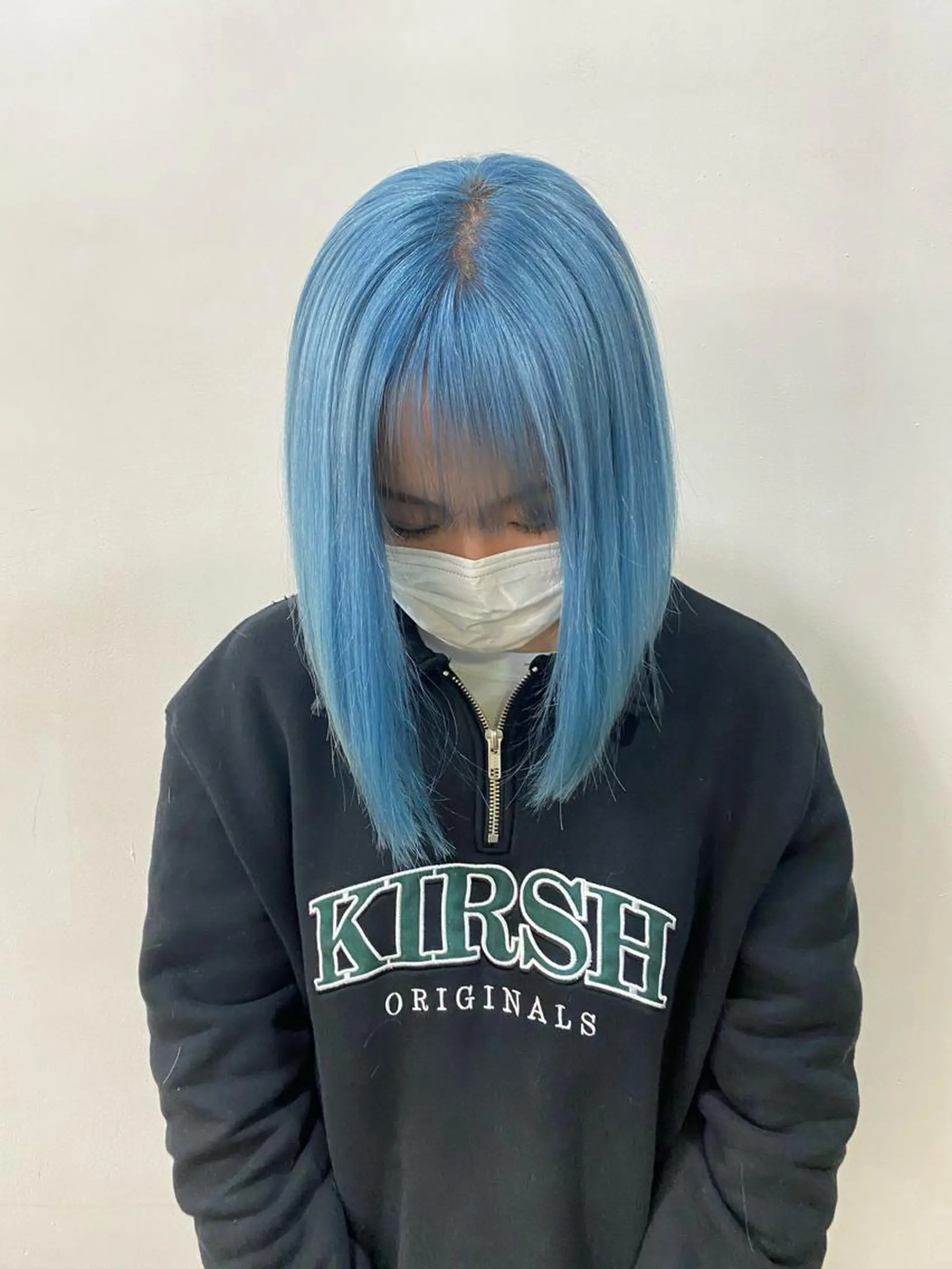 ミディアム カラー ブリーチ ヘアカラー トリートメント 千 田のヘアスタイル