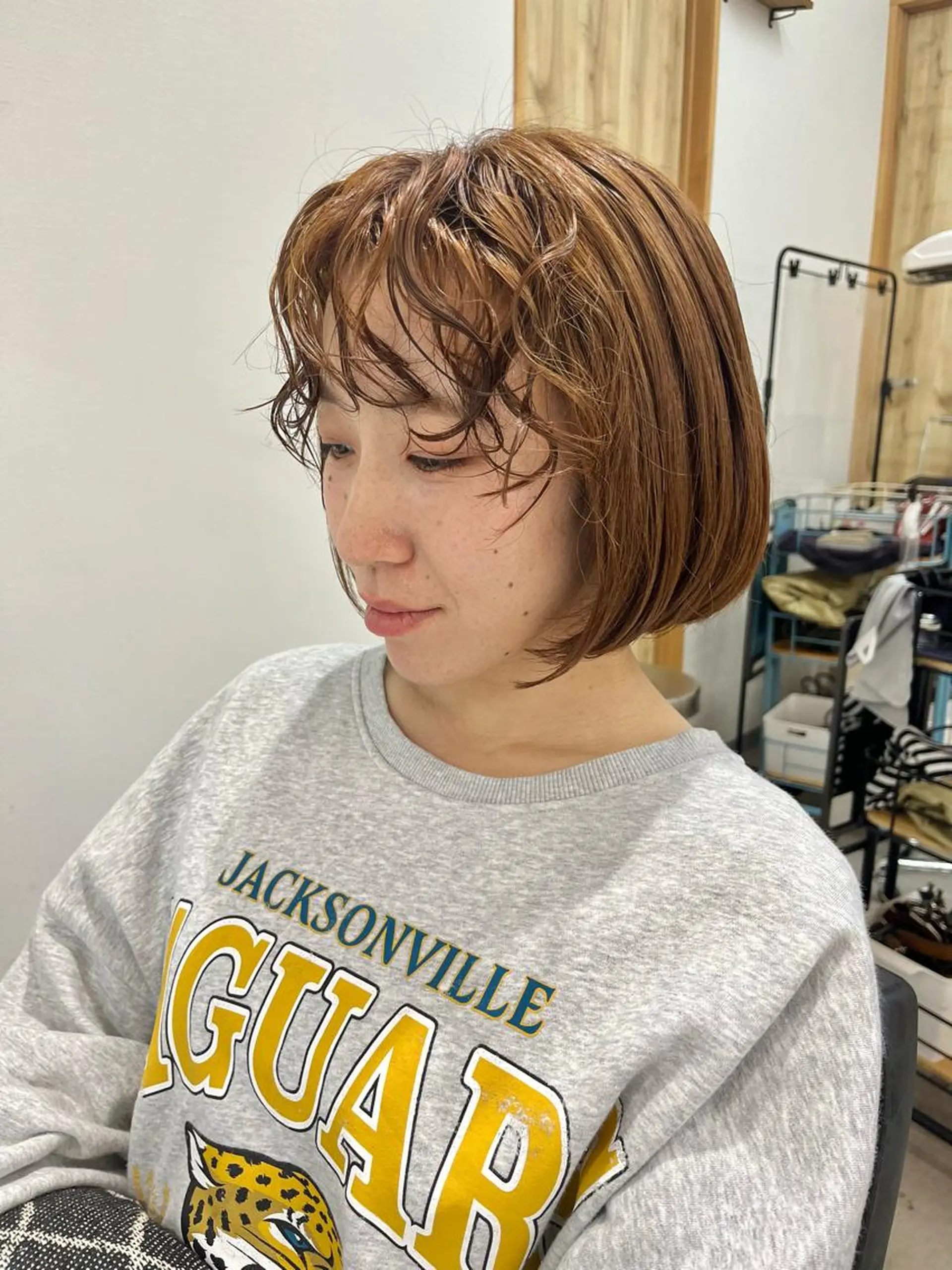 ショート パーマ 🌼sunc HINAMI🌼のヘアスタイル