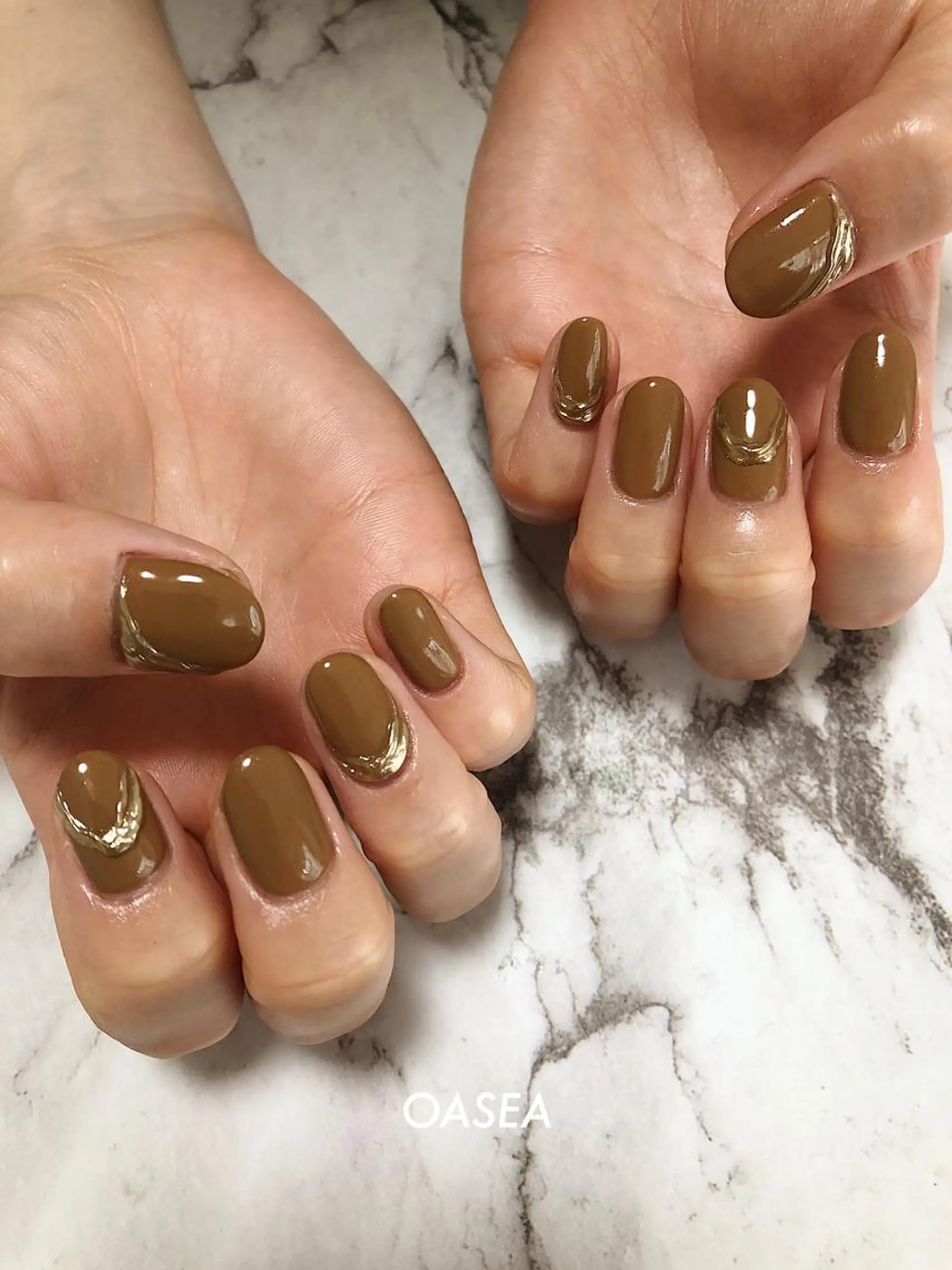 ネイル ハンドネイル 🌞💜 KAORI 🌴のネイルデザイン