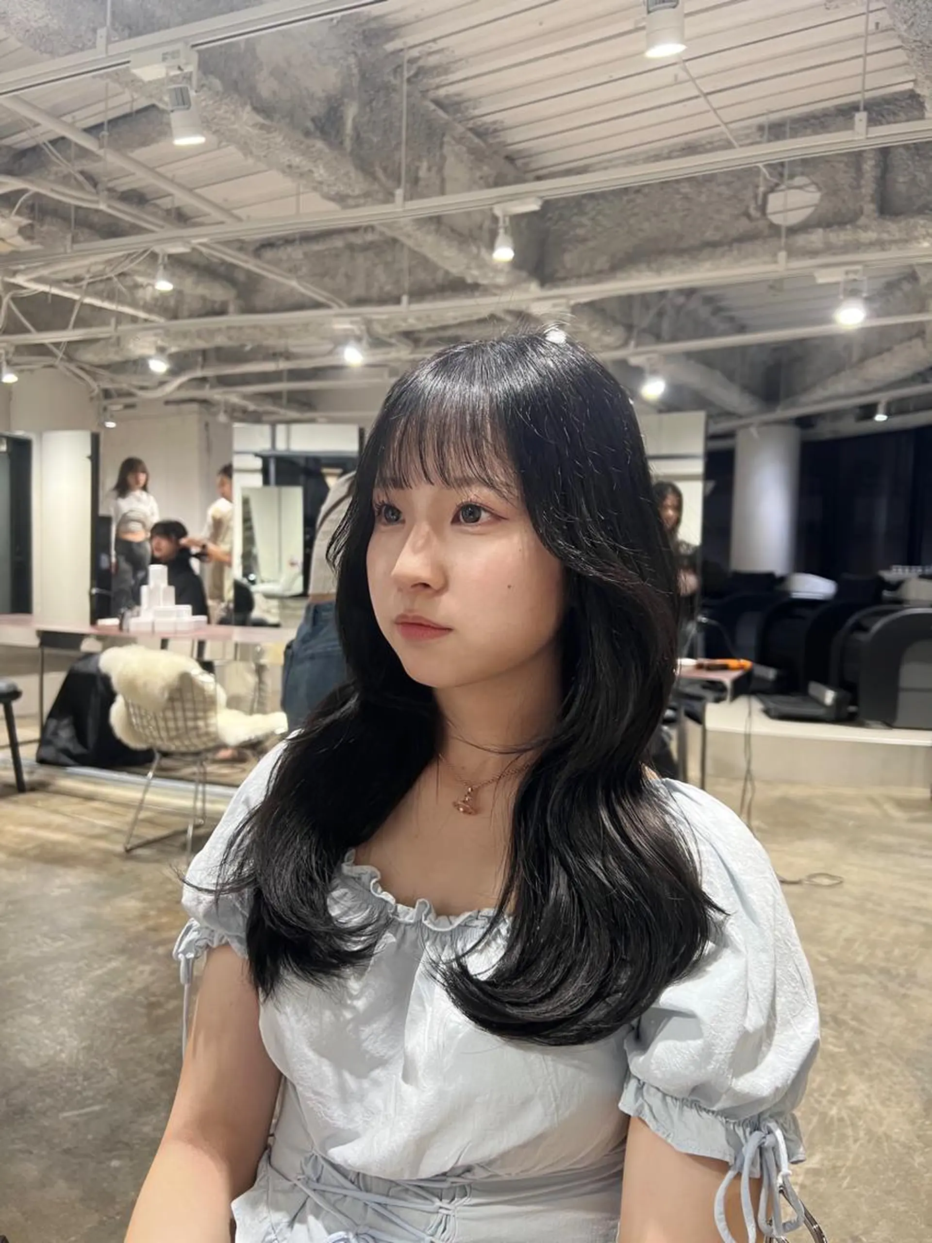 ロング 店長/レイヤーカット /大東悠生のヘアスタイル