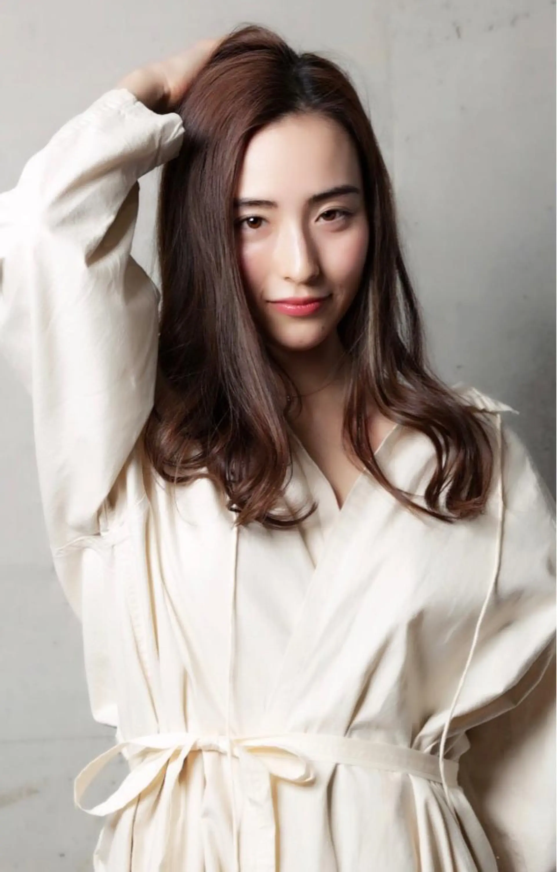 セミロング 髪質改善 ami byAbsoのヘアスタイル