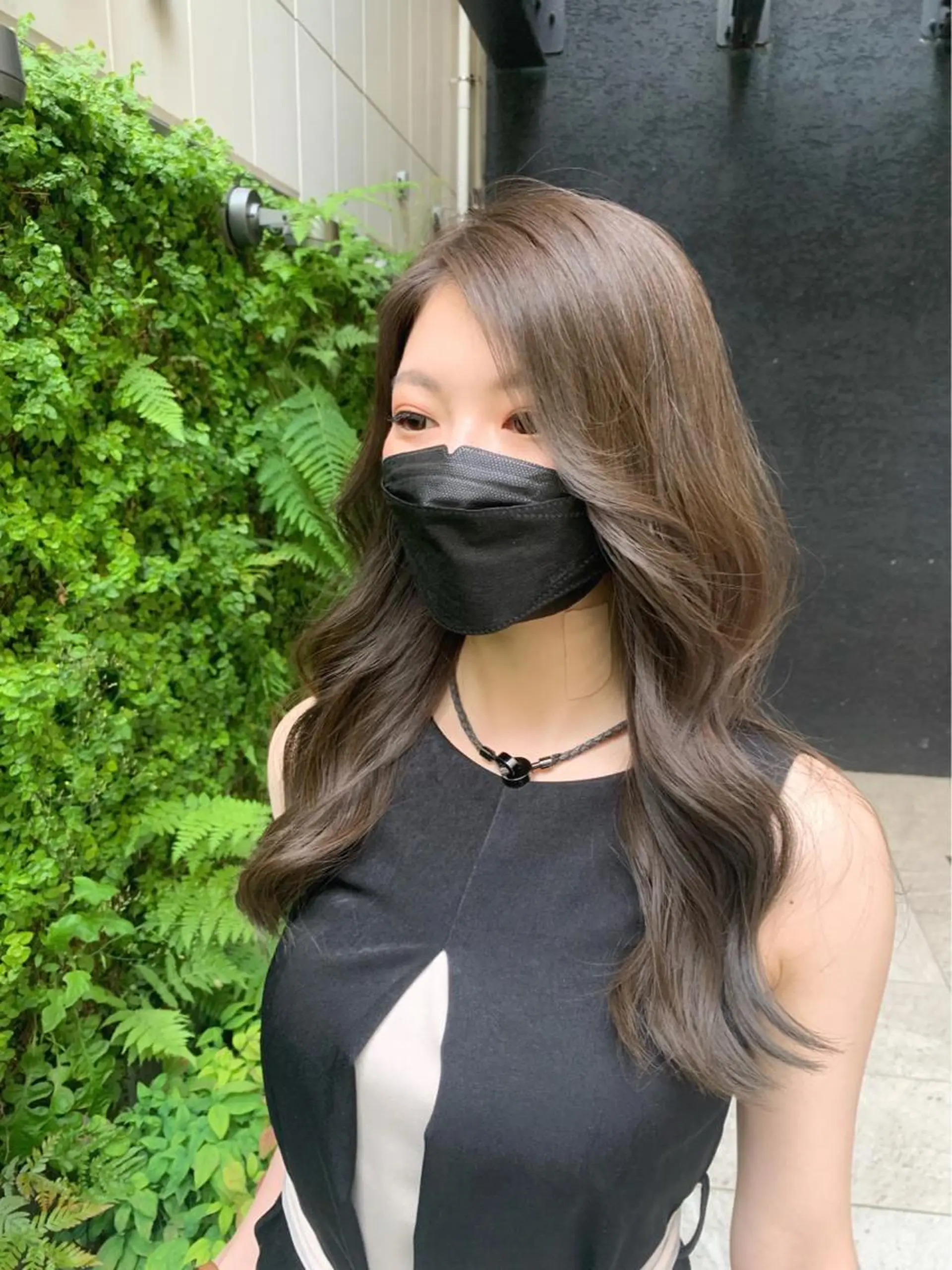 ロング カット ヘアカラー LITTLE _KATOのヘアスタイル