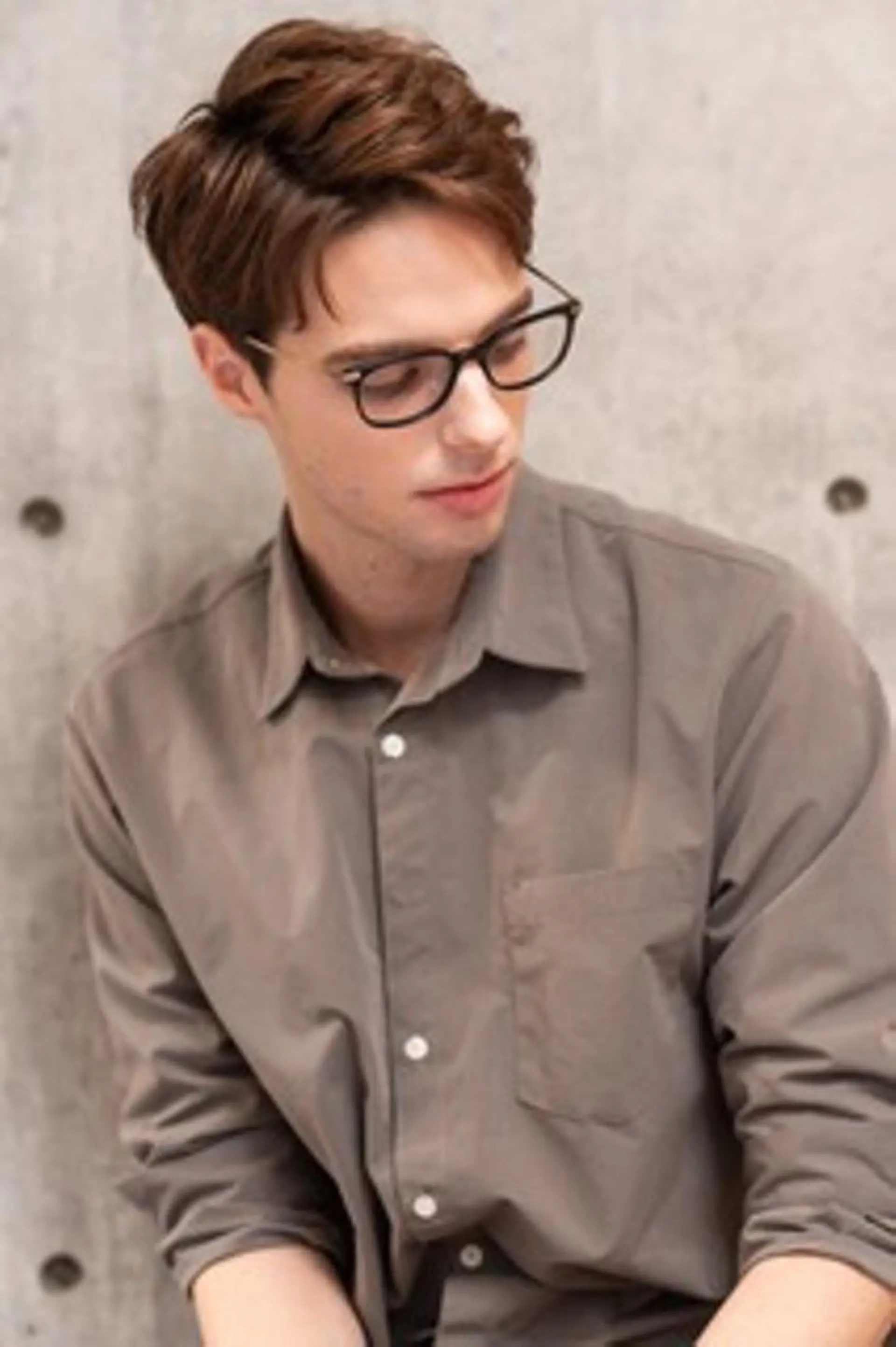 メンズ 横浜　前髪顔まわり /長谷川未波のヘアスタイル