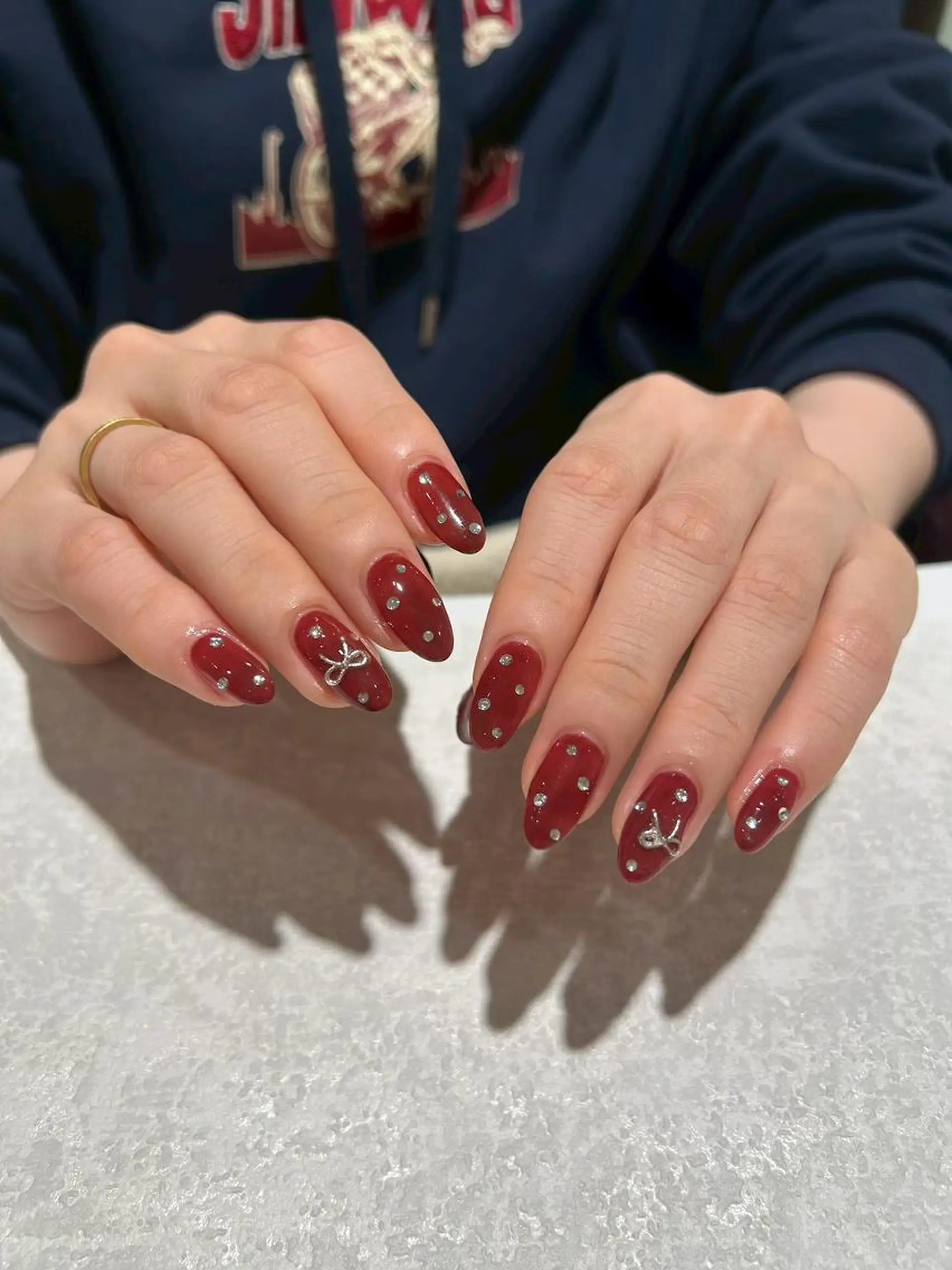 ネイル 桜ネイル ピンク 春ネイル ハンドネイル 春ネイル KAYAのネイルデザイン