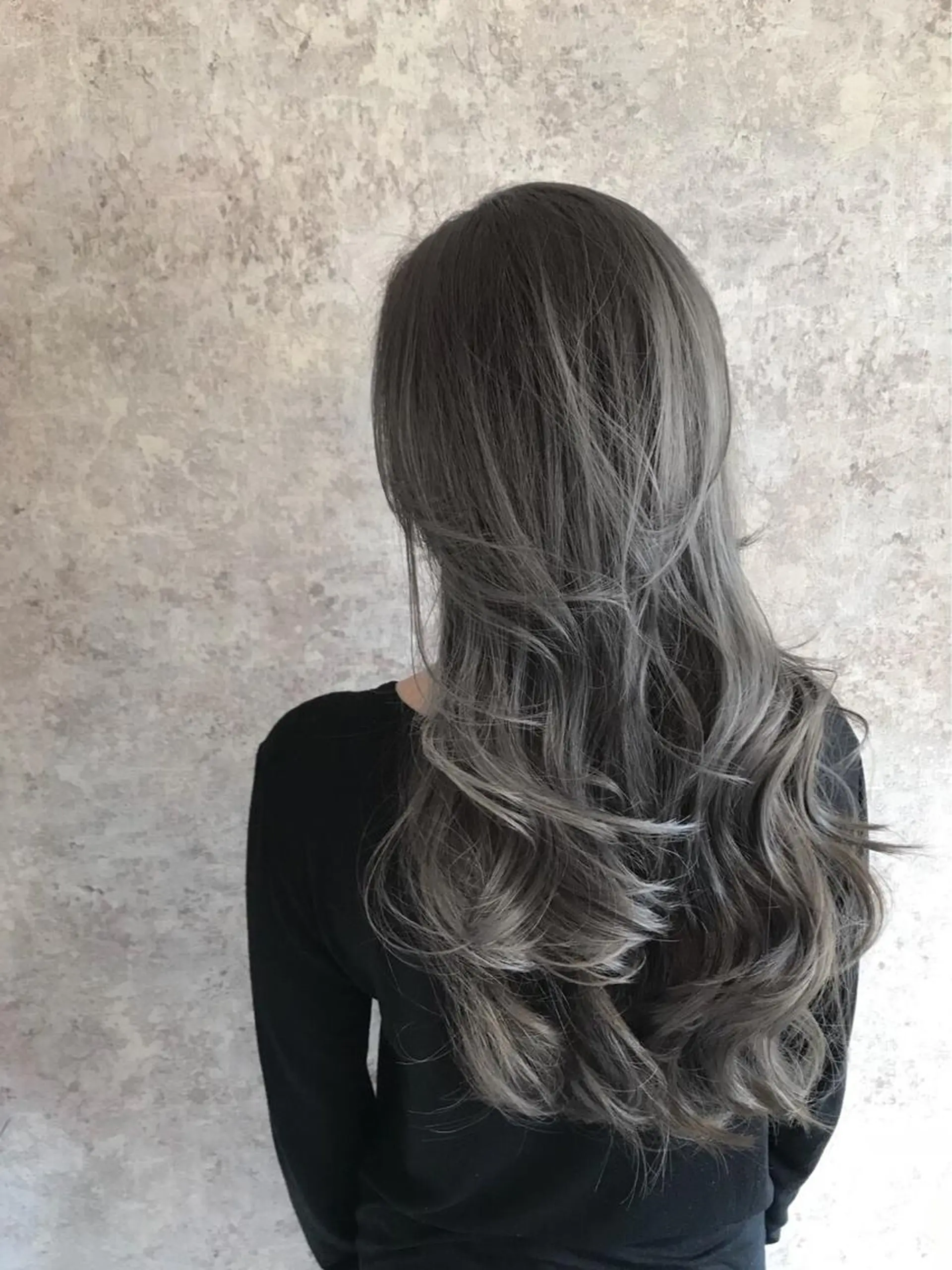 カラー パーマ ヘアアレンジ ハイライトカラー オリーブカラー 髪質改善 mihoko/ ニュアンスパーマのヘアスタイル