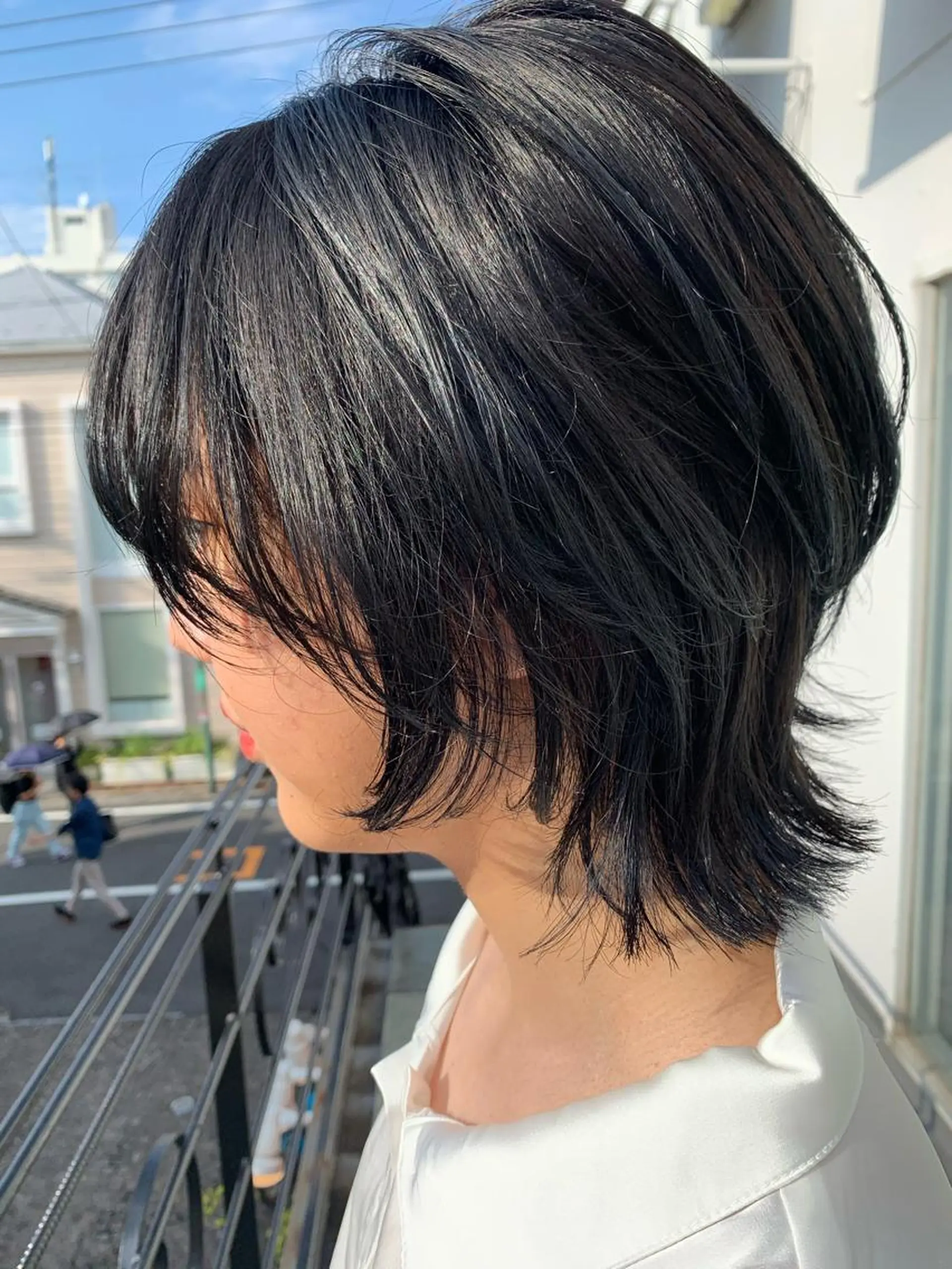 ショート カラー 平 ちひろのヘアスタイル