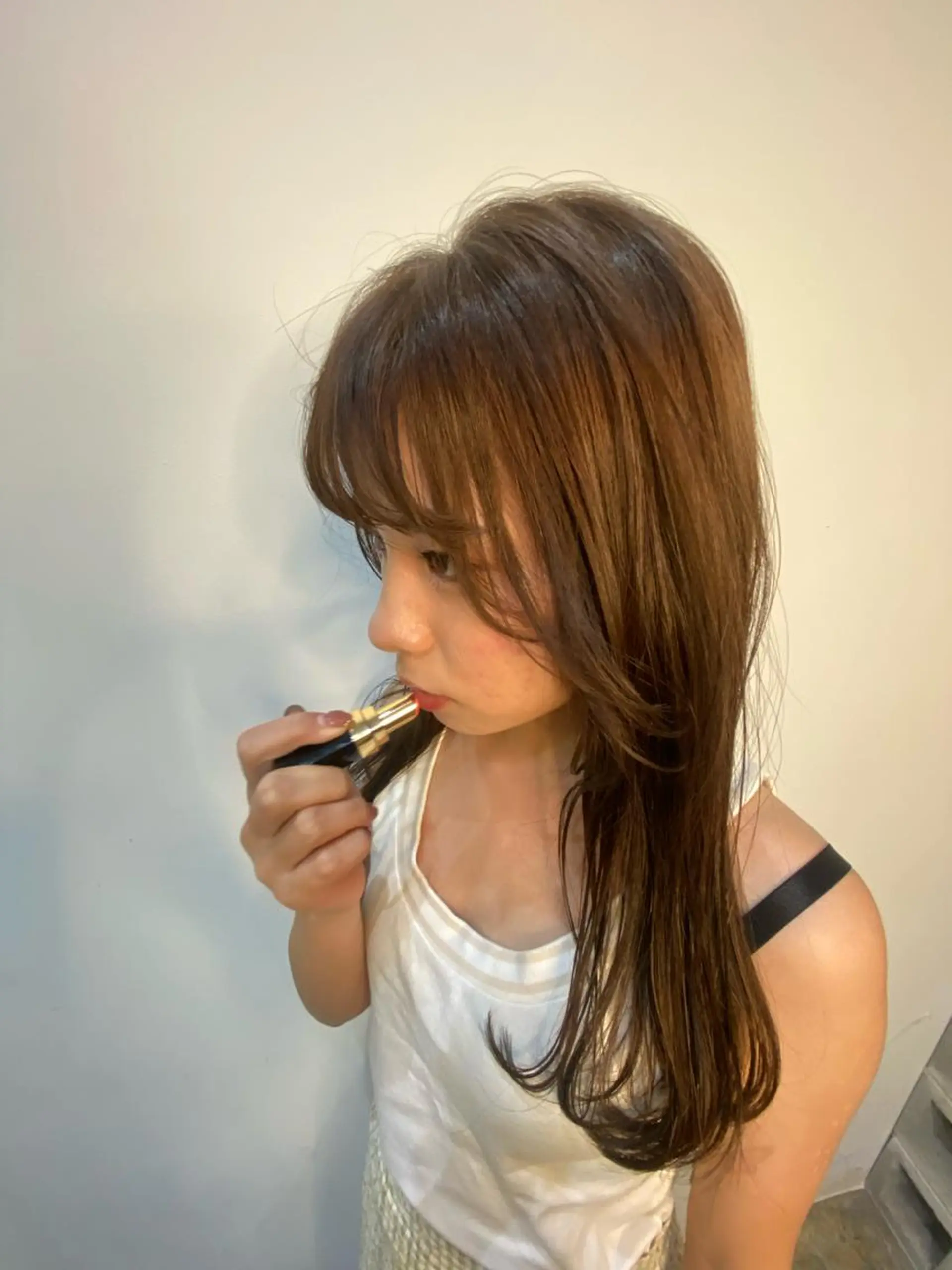 ミディアム yara reinのヘアスタイル