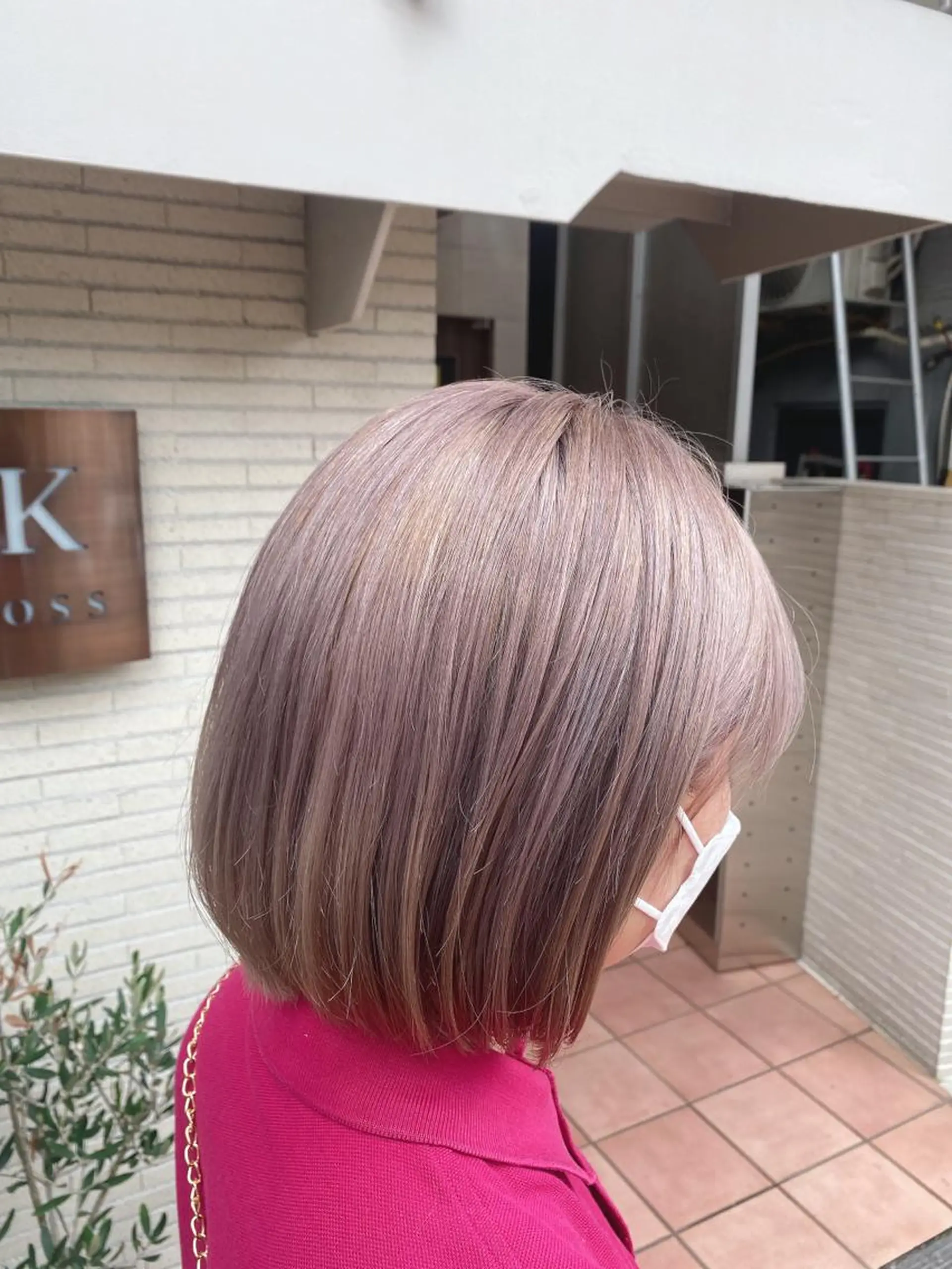 ショート カラー Grit 元町店のヘアスタイル