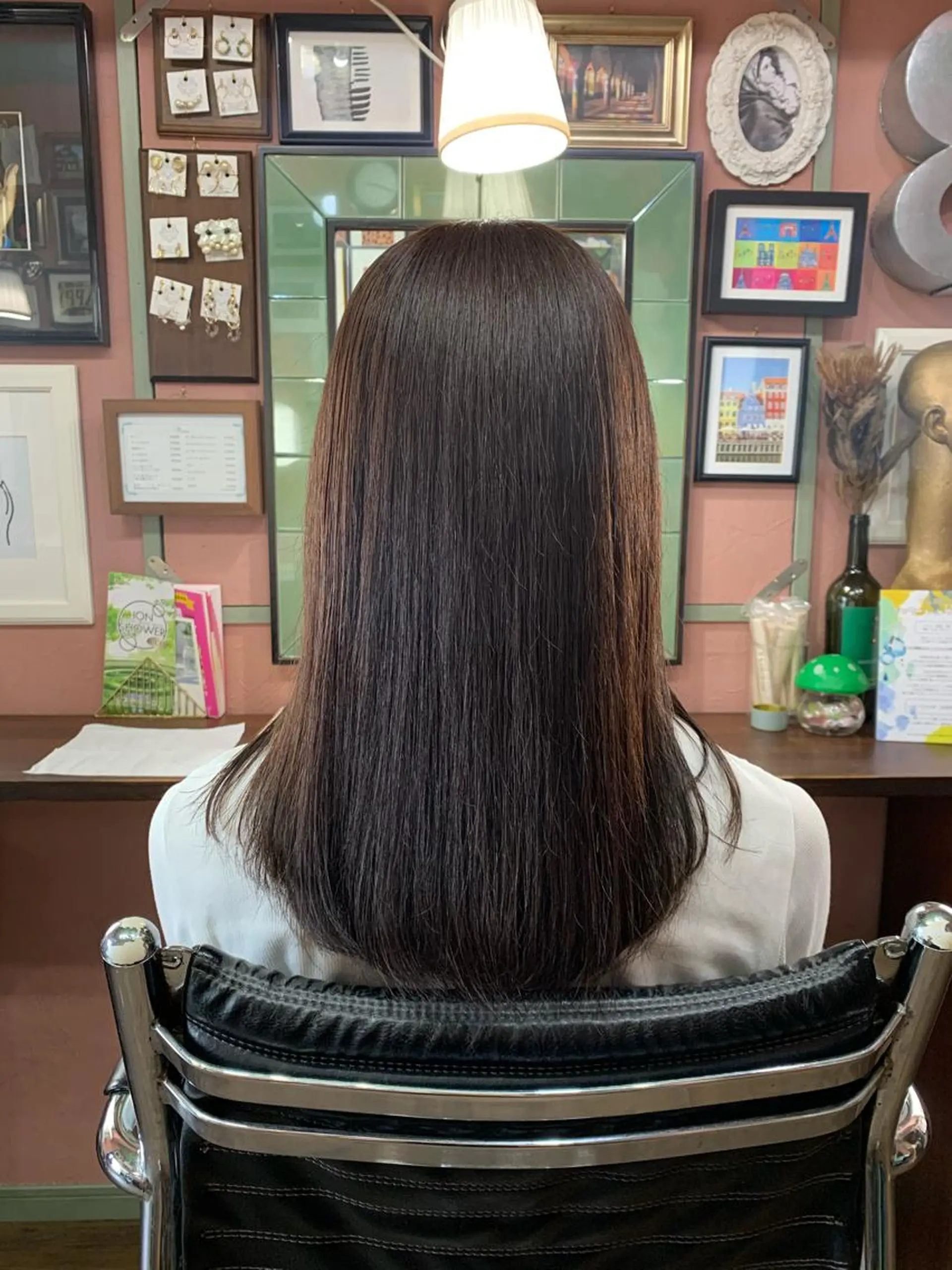 セミロング 髪質改善 トリートメント トリートメント chouette/ 根本優希のヘアスタイル