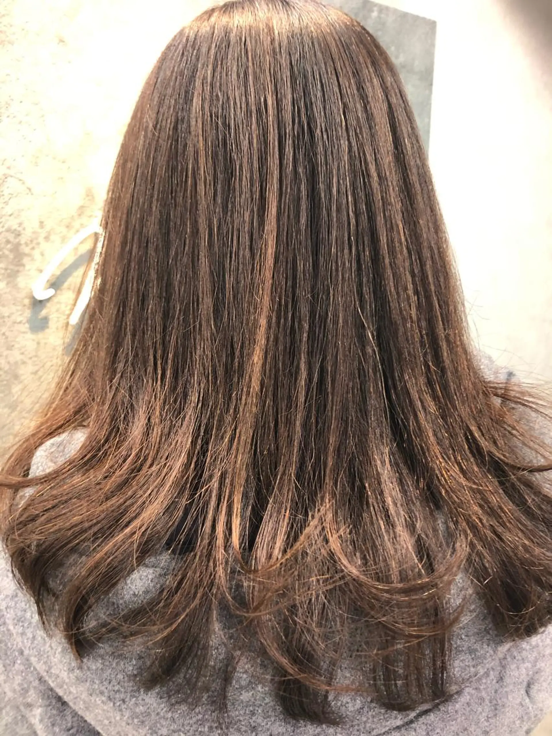 ロング ハイライト カット ヘアカラー トリートメント Noy所属・Noyヨシモト ヒロトのヘアスタイル