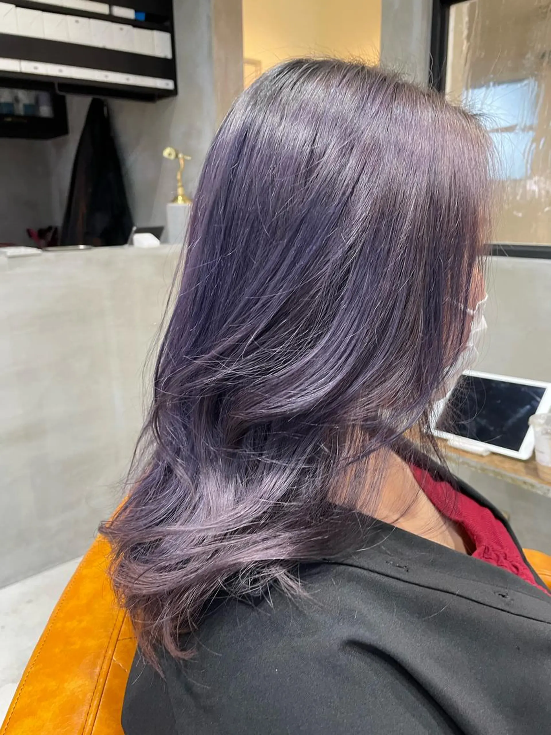 セミロング カラー spooopy所属・🕊大垣 めぐみ🕊のヘアスタイル