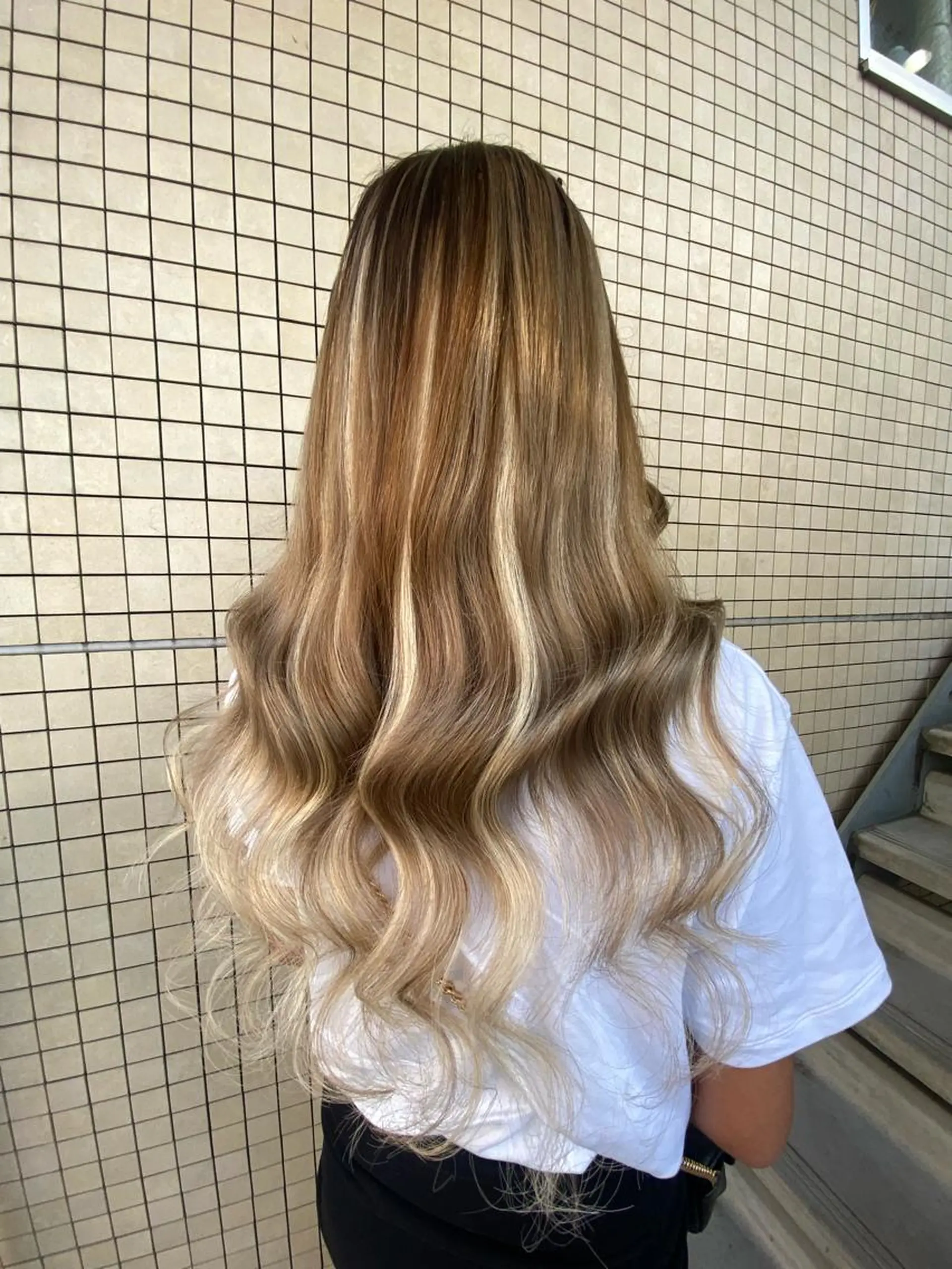 ロング カラー プルエクステ エクステ ヘアカラー エクステ 🧸プルエクステ❤︎ ネイルKAO🧸のヘアスタイル