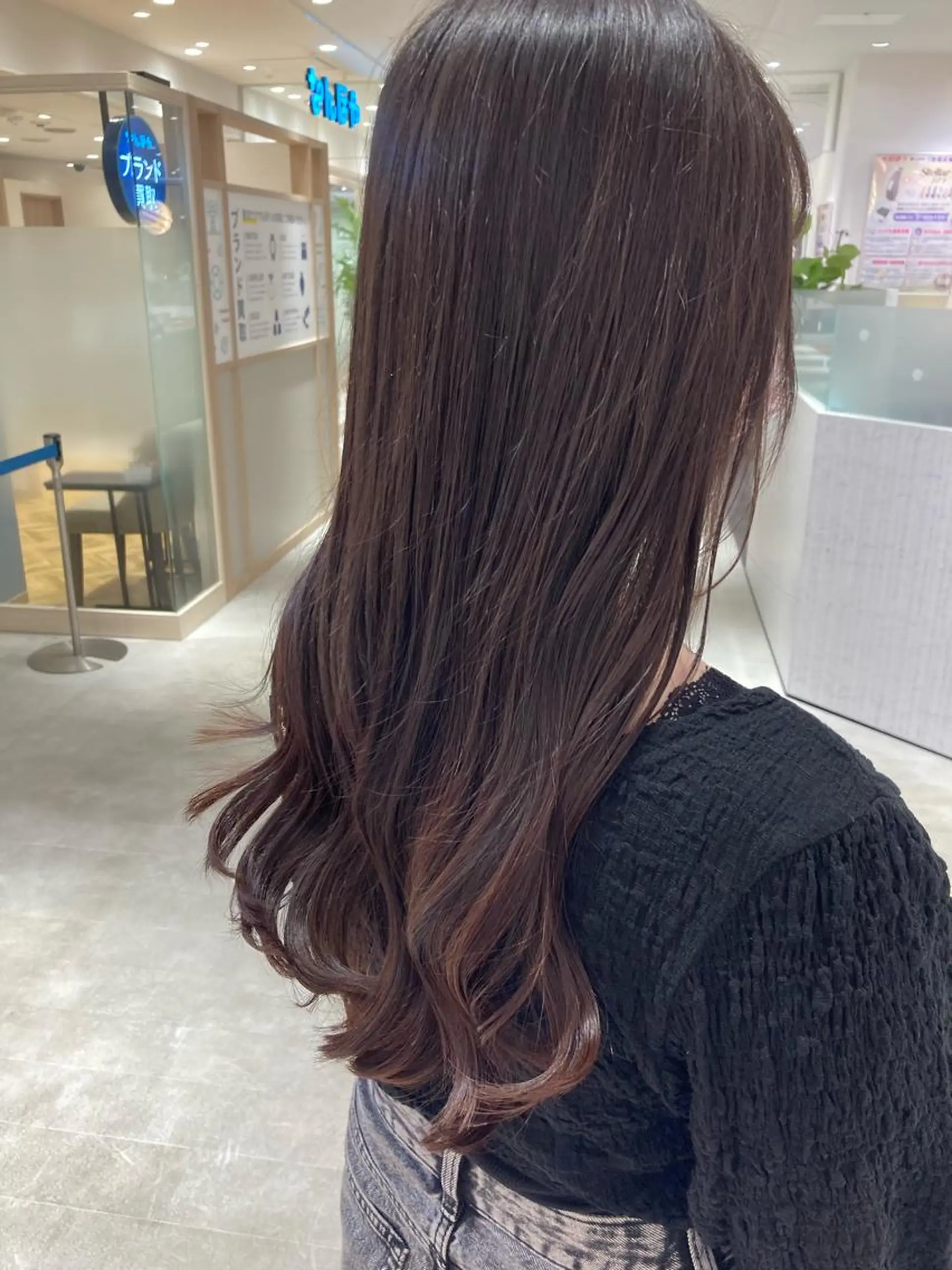 ロング 似合わせカット 野村 さなみ✨ぱっつんボブのヘアスタイル