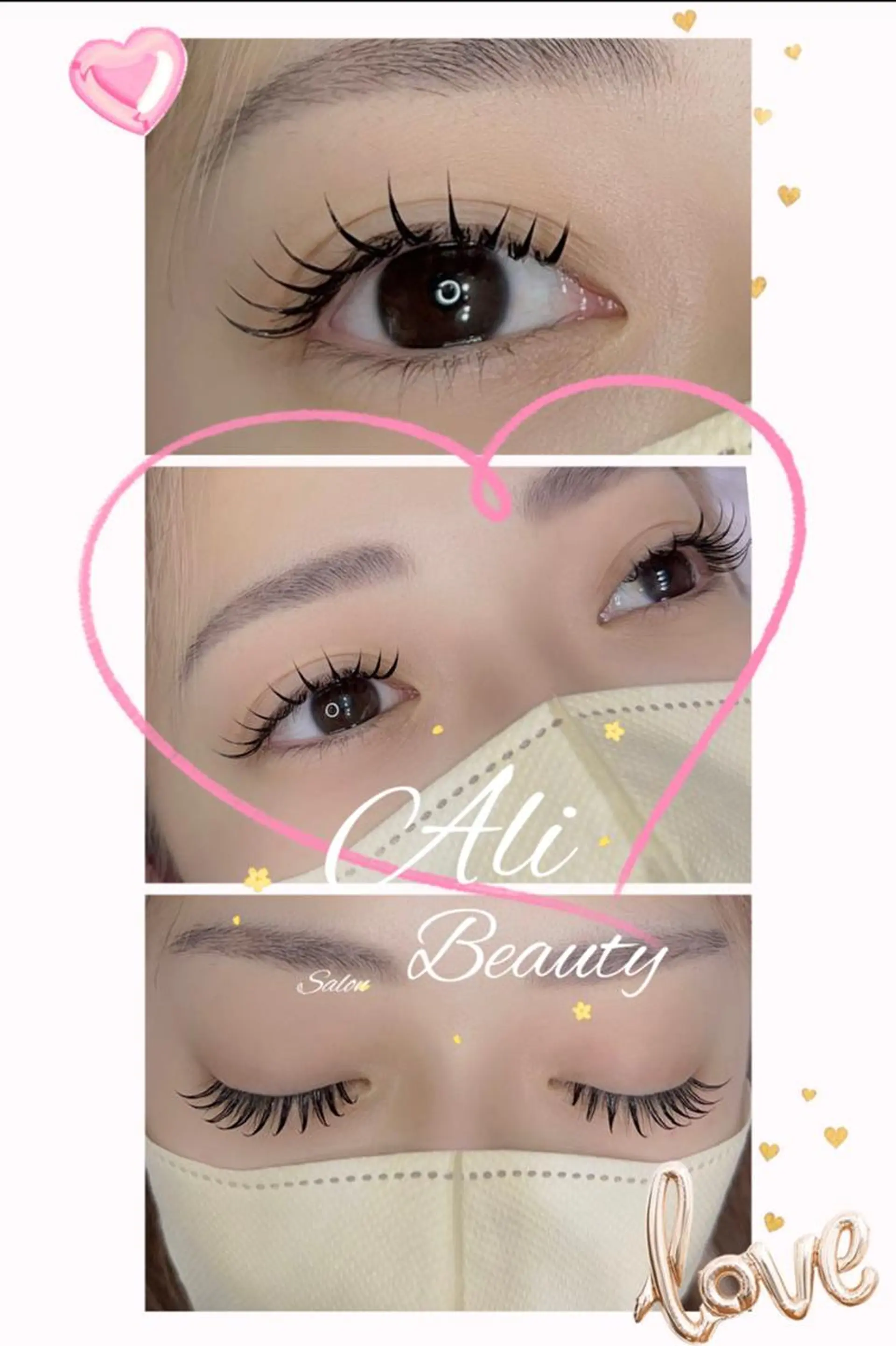 マツエク・マツパ Ali Beauty Salon 新小岩のマツエク・マツパデザイン