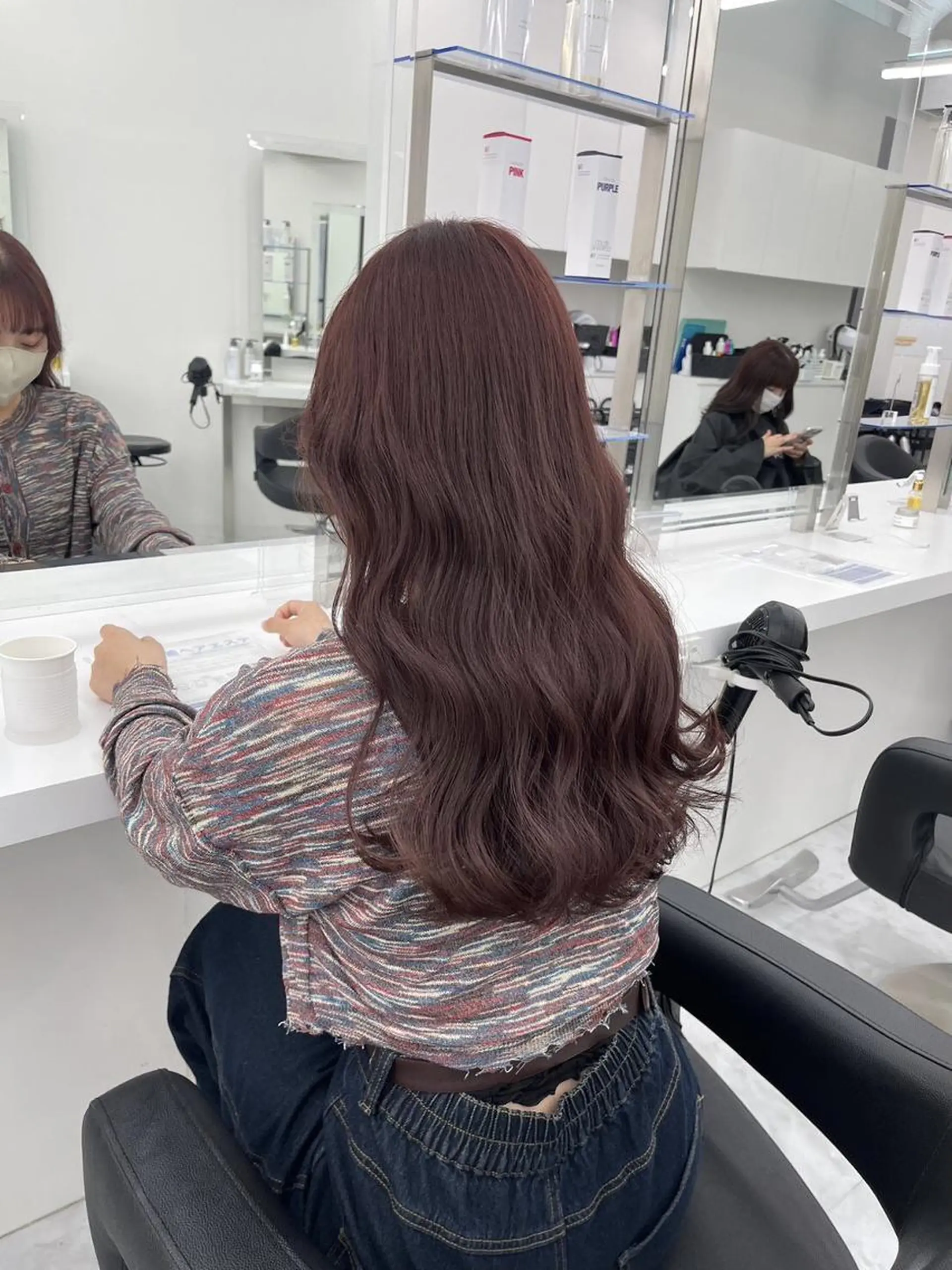 ロング カラー IS所属・横浜美容室/透明感 カラー/レイヤーのヘアスタイル