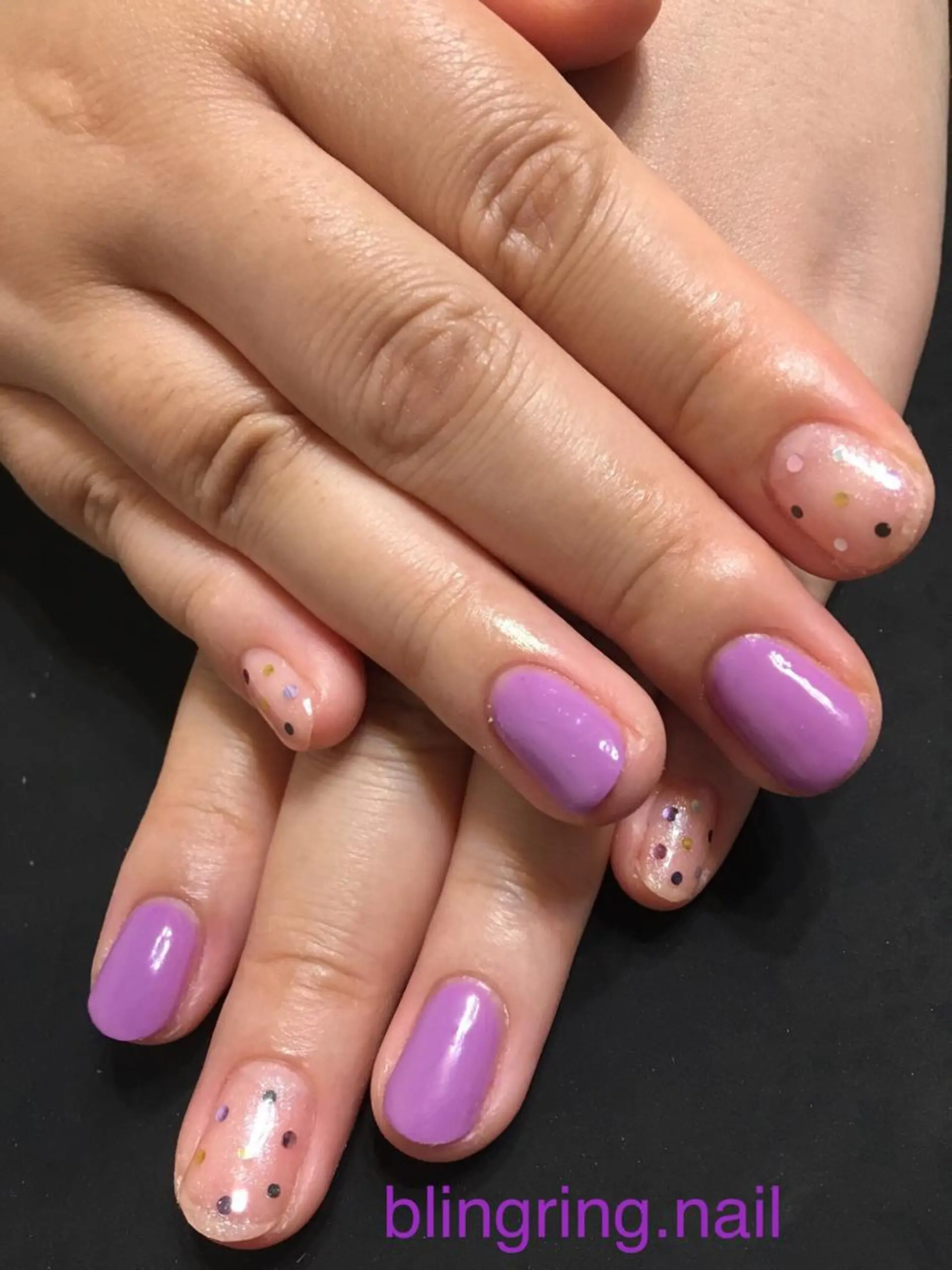 ネイル ホログラムネイル ハンドネイル フットネイル 🌈KANÅKO 🌈のネイルデザイン