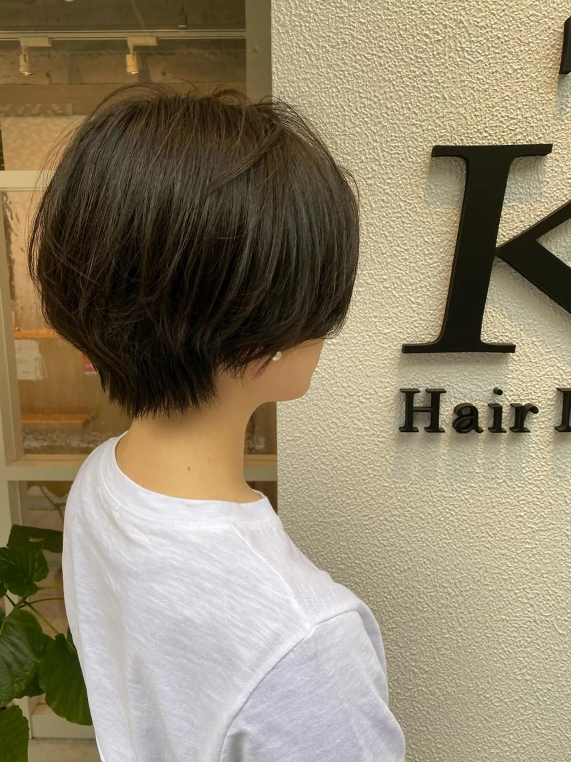 ショート ショートヘア 三好 智のヘアスタイル