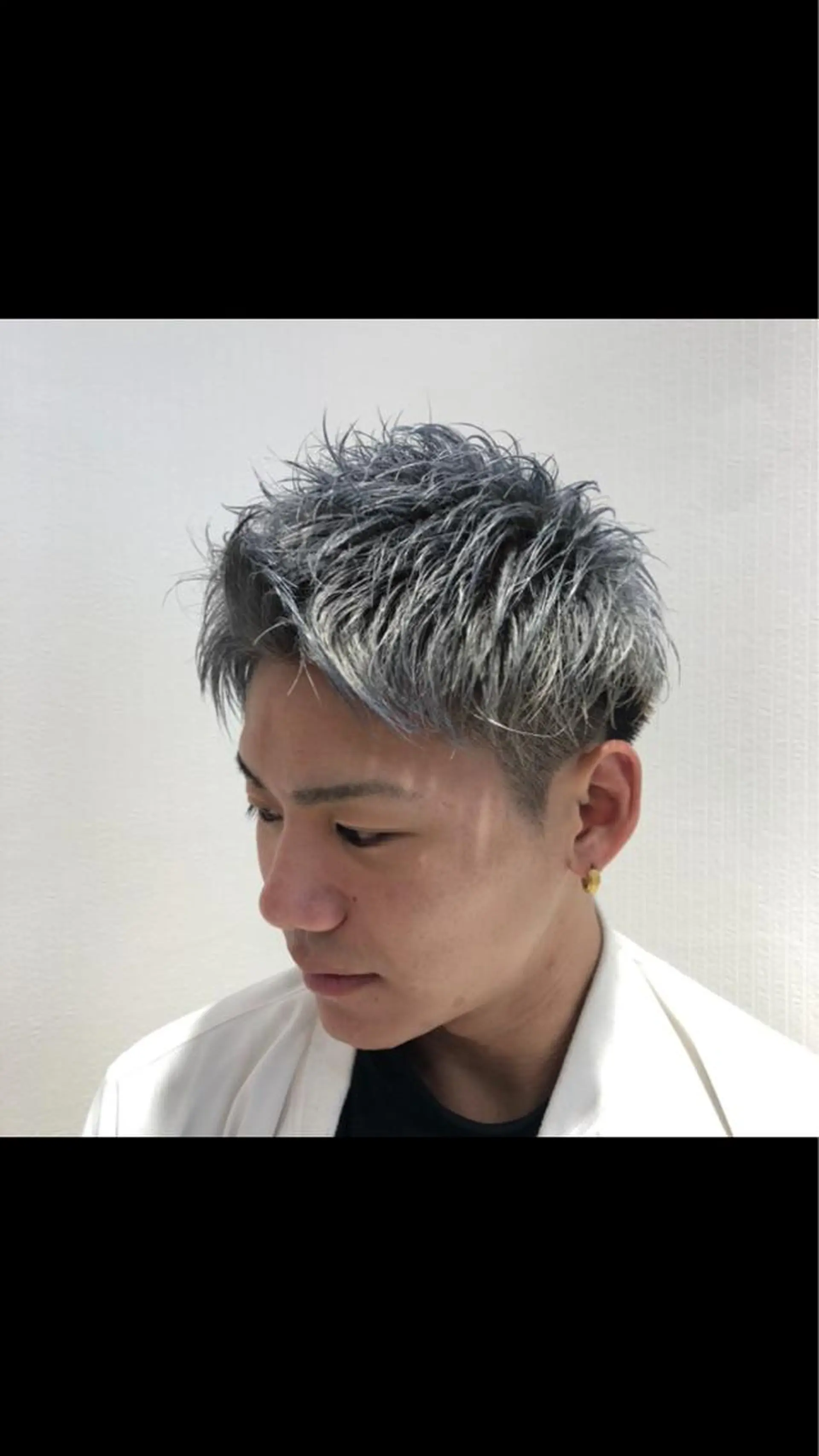 ショート カラー メンズ SALOWIN京都河原町Suite店所属・✨石乃宮 龍✨京都河原町✨のヘアスタイル