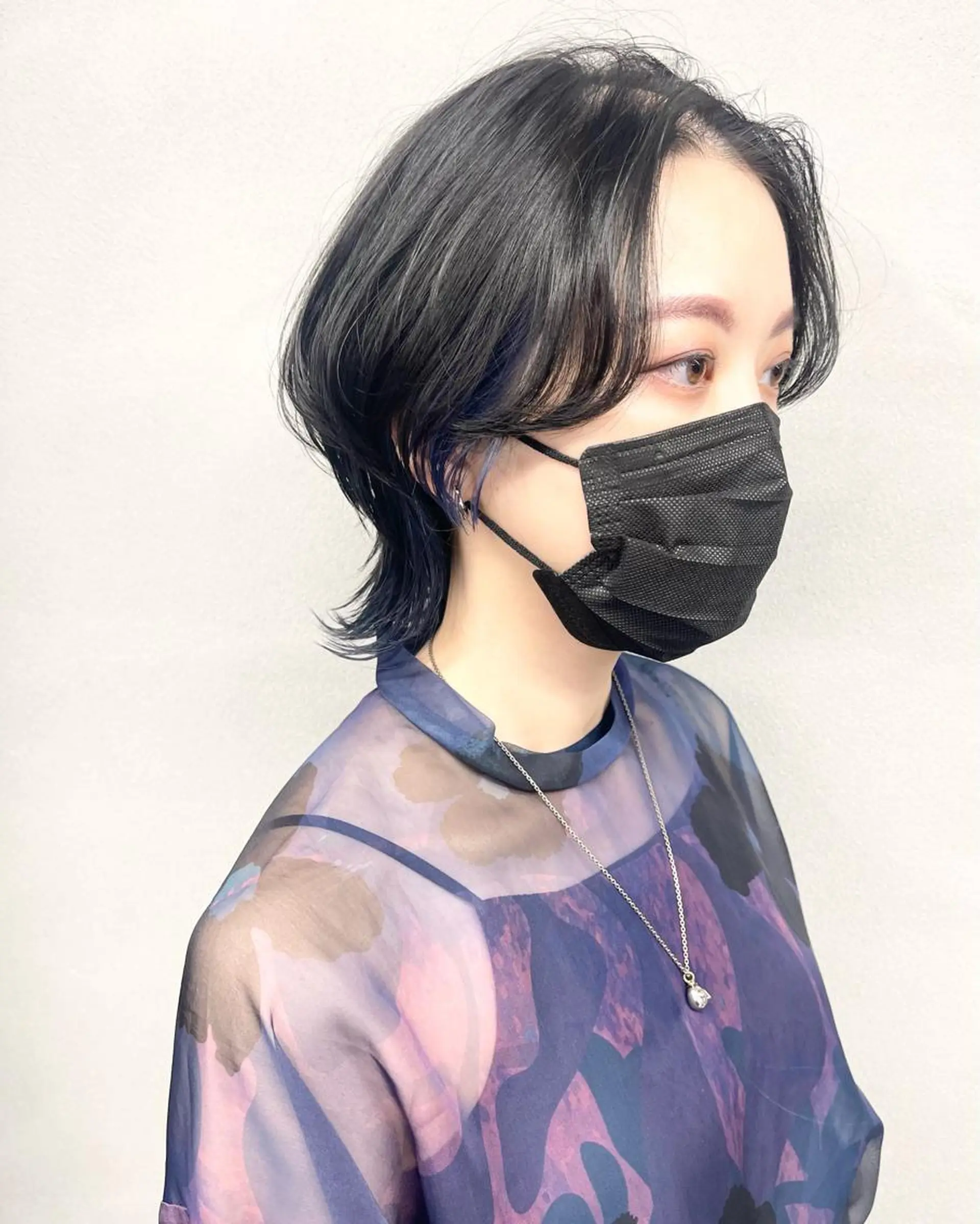 ミディアム ウルフカット 柏 ウルフ/レイヤー 田中佐和🐺のヘアスタイル