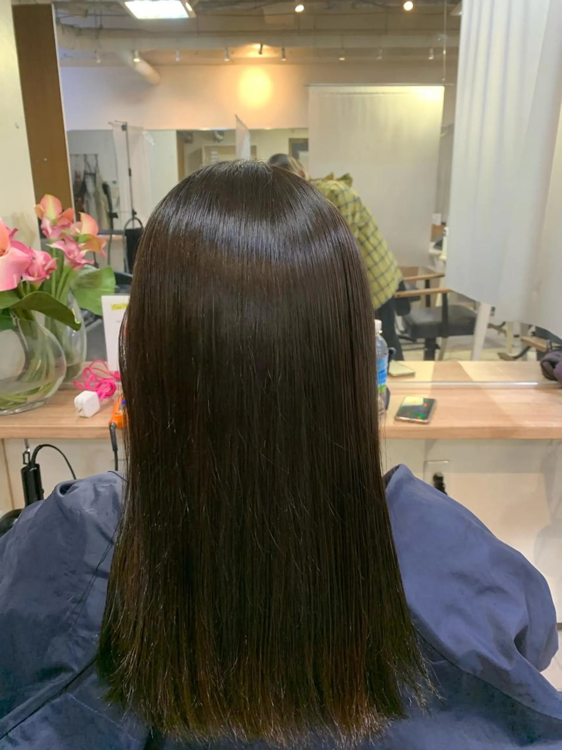 ショート カット 縮毛矯正 トリートメント 髪質改善ストレート/ ブリーチ／渋谷　福田のヘアスタイル