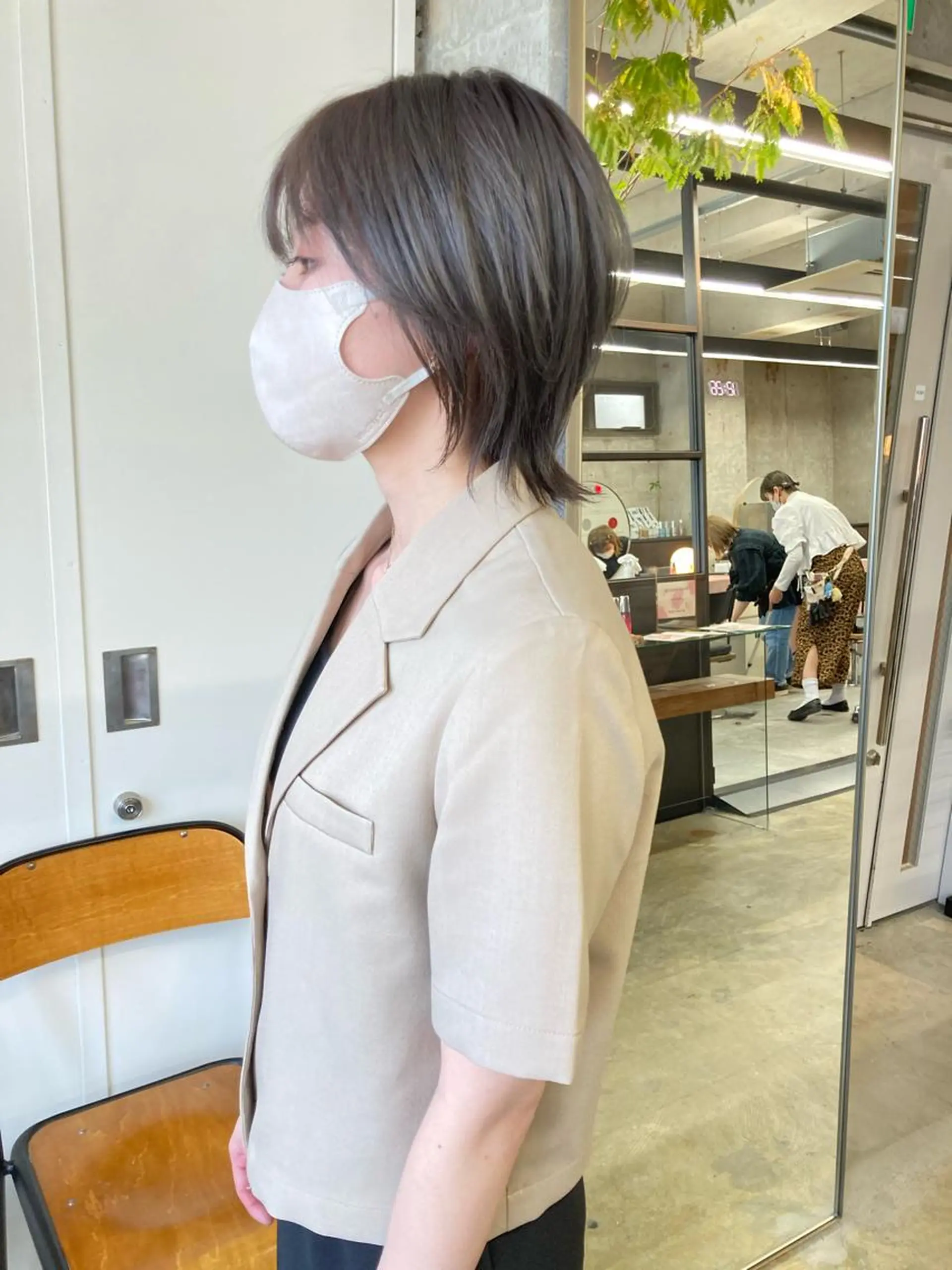 ショート カラー ウルフカット 小木曽智美 /ボブ/ショートのヘアスタイル